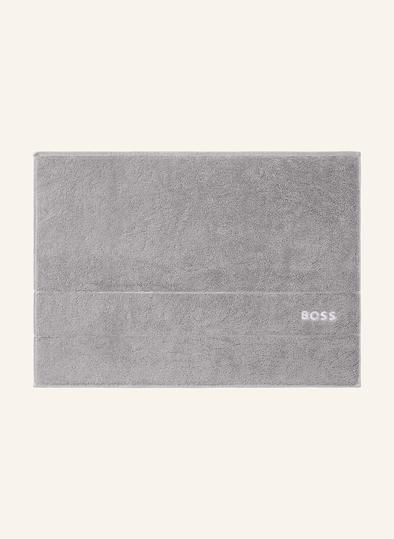 BOSS Badematte PLAIN: HELLGRAU