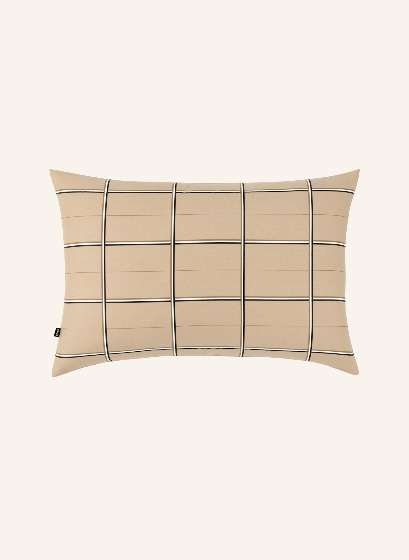 BOSS Bettwäsche Set BOSSCHECK: BEIGE