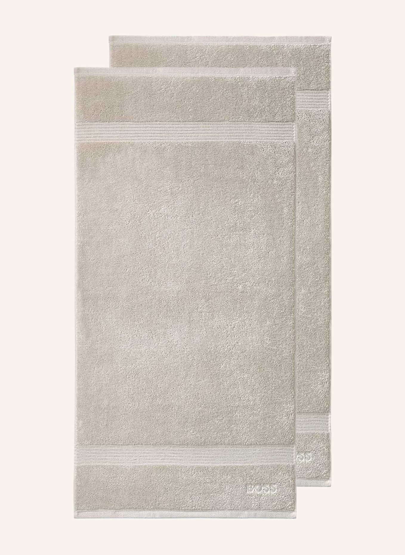 BOSS Handtuch 2er Set LOFT: CREME
