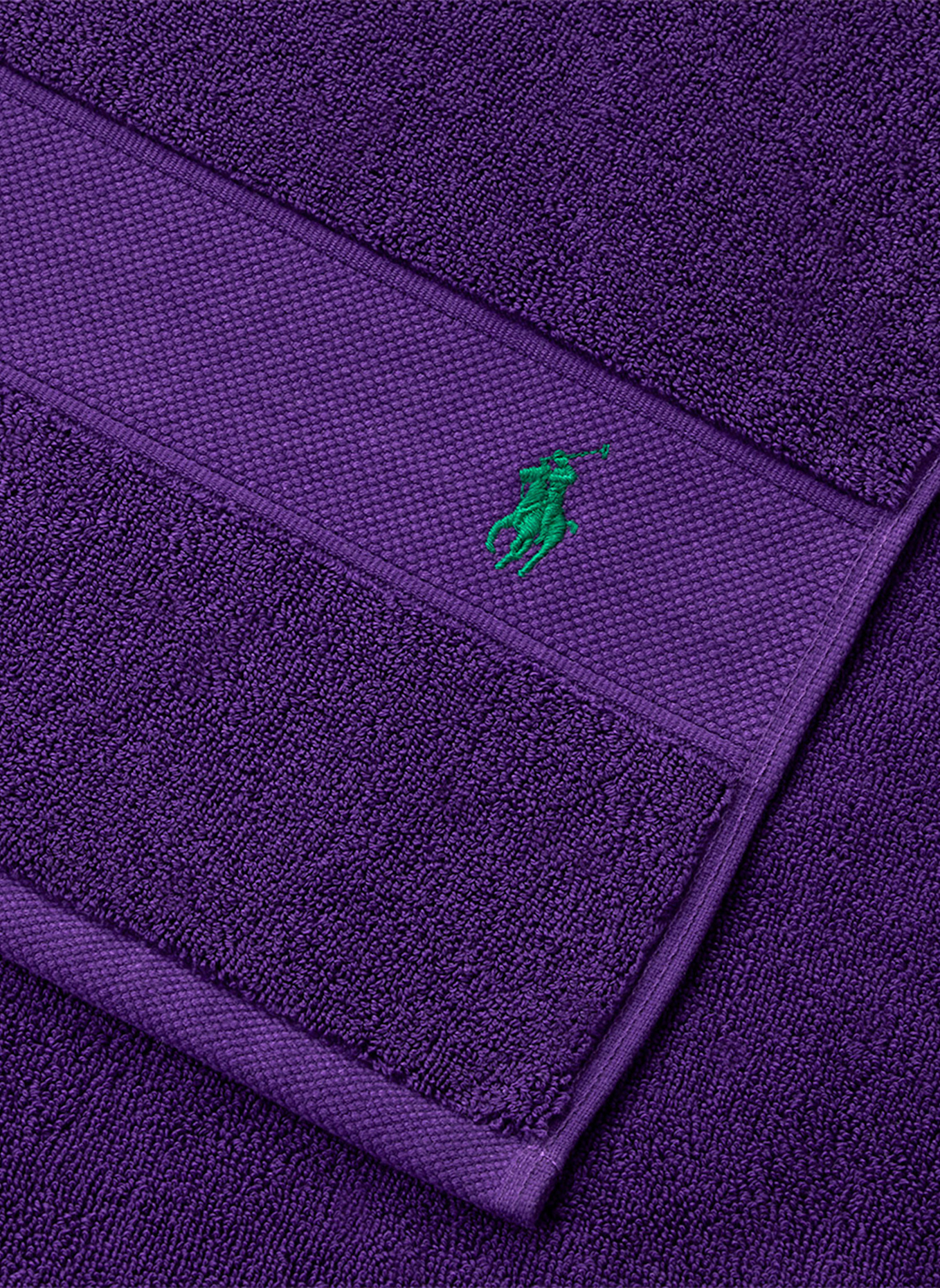 RALPH LAUREN HOME Duschtuch POLOPLAYER: LILA