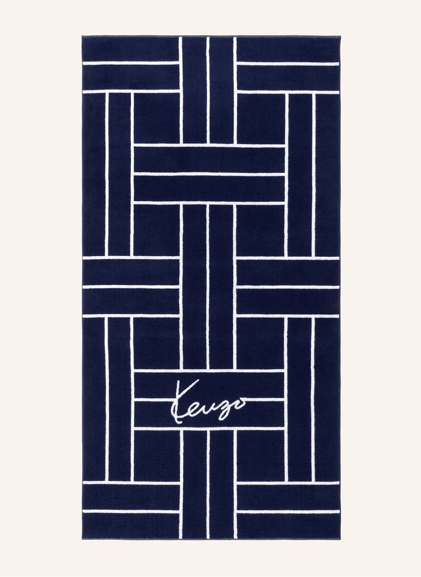 KENZO HOME Strandtuch KTATAMI: DUNKELBLAU