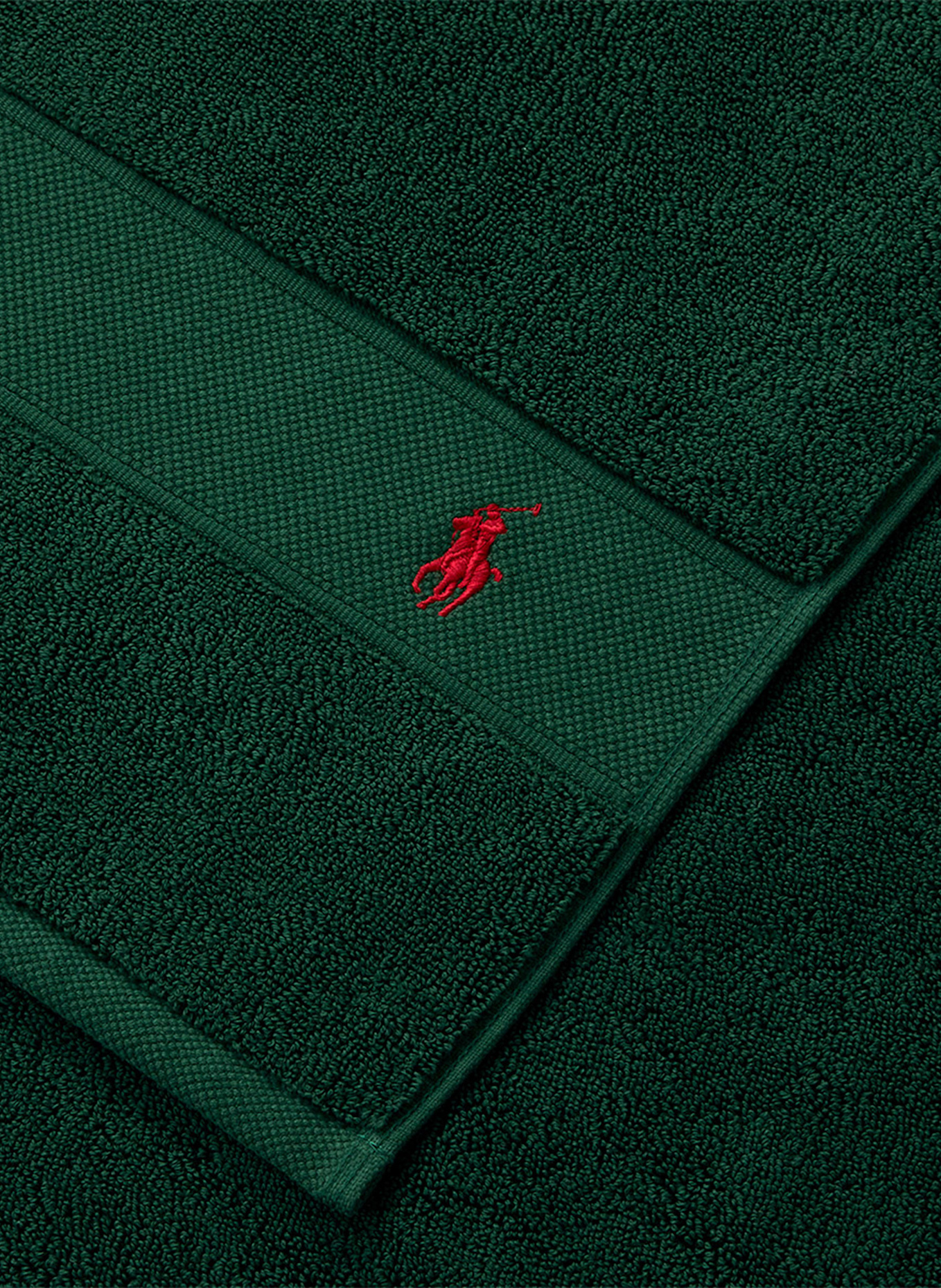 RALPH LAUREN HOME Handtuch POLOPLAYER: DUNKELGRÜN