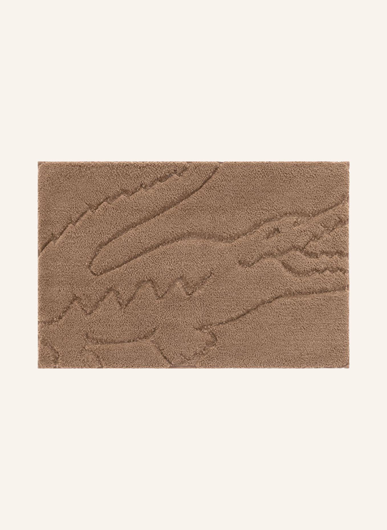 LACOSTE Badematte LHERITAG: CREME