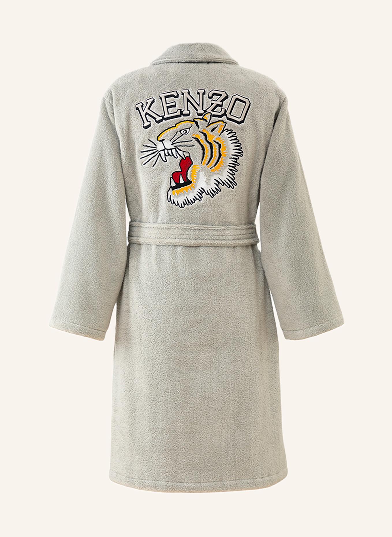 KENZO HOME Bademantel KVTIGER: GRAU