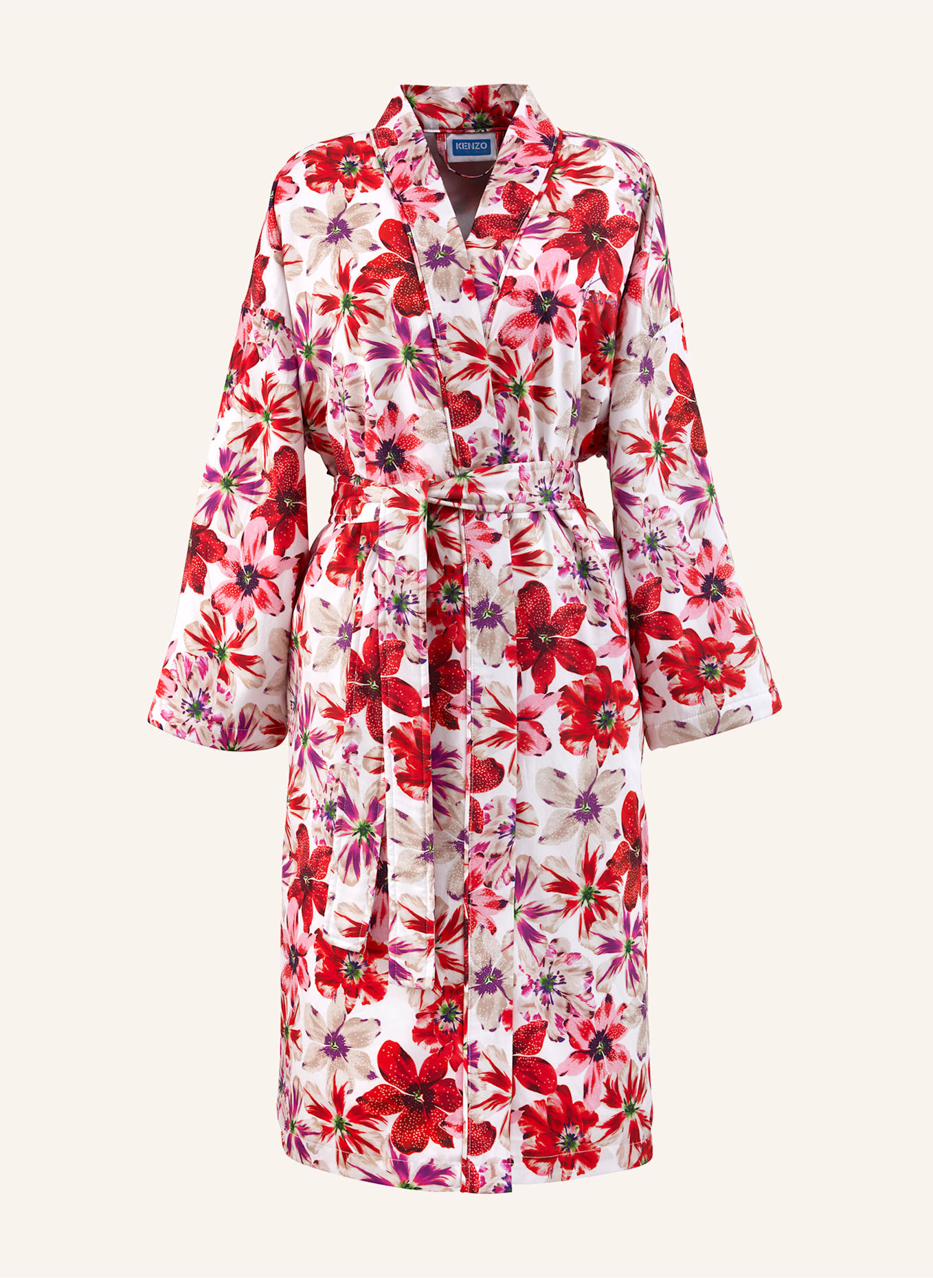 KENZO HOME Bademantel KFLEUR: ROT