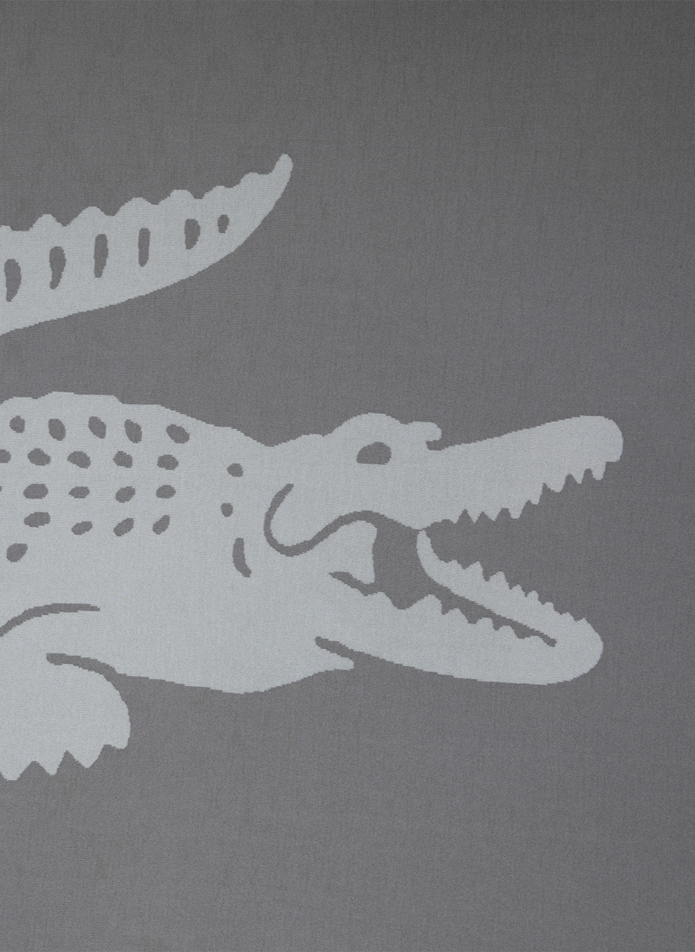 LACOSTE Plaid LREFLET: GRAU