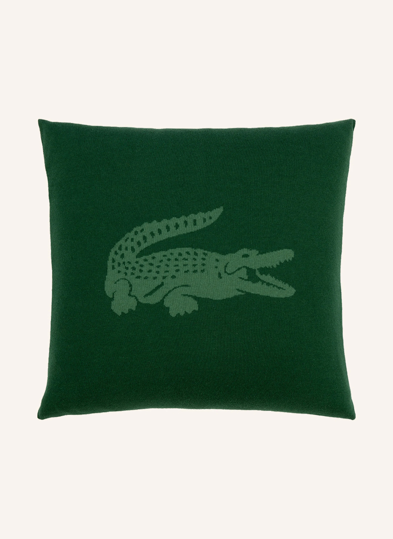 LACOSTE Dekokissenhülle LREFLET: GRÜN