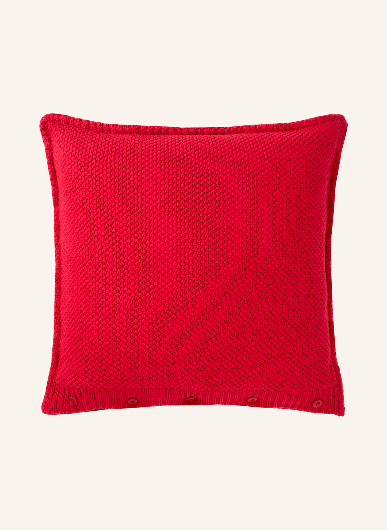 RALPH LAUREN HOME Dekokissenhülle HIGHLAND: ROT