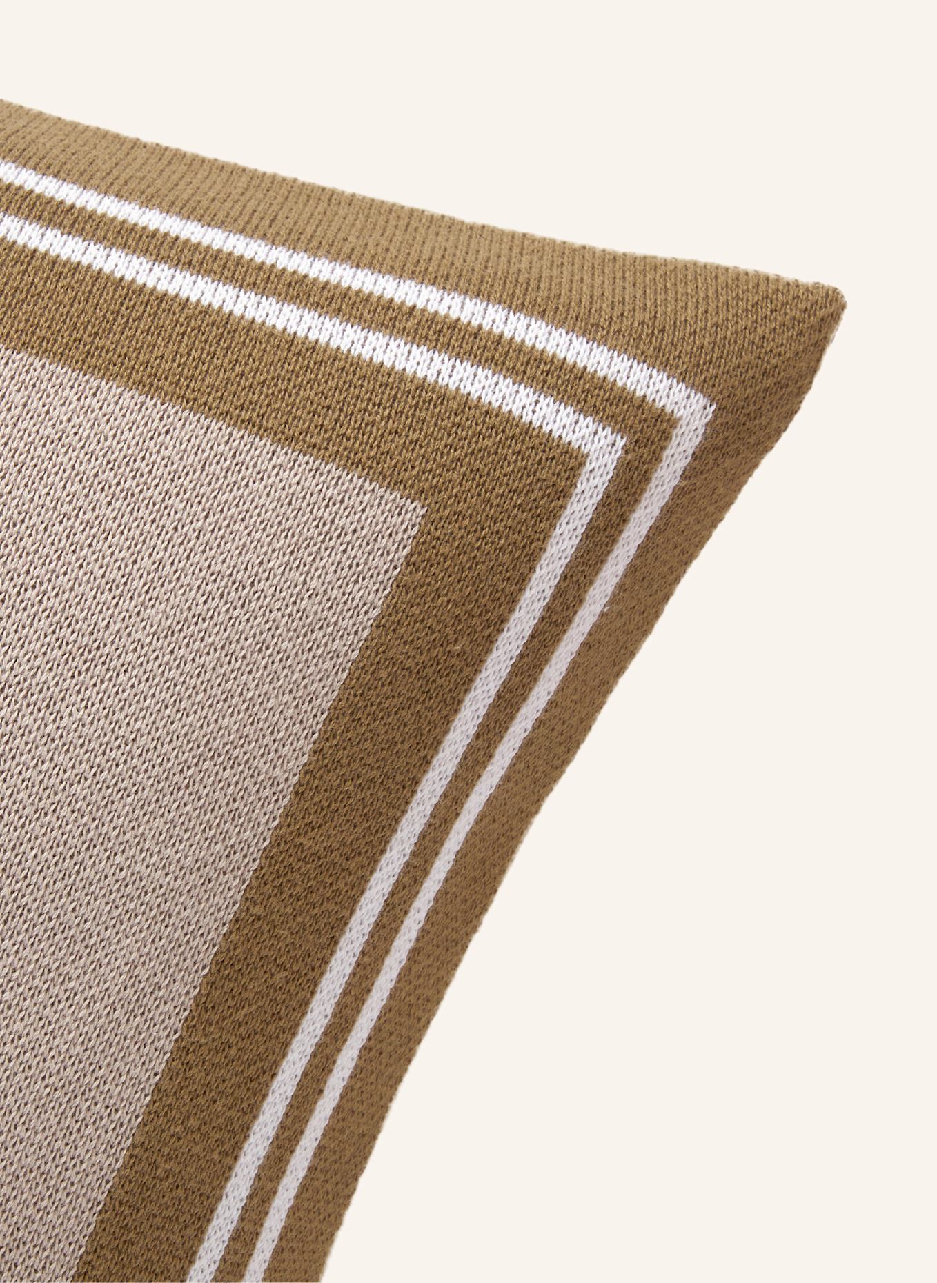 LACOSTE Dekokissenhülle LFRAME: BEIGE