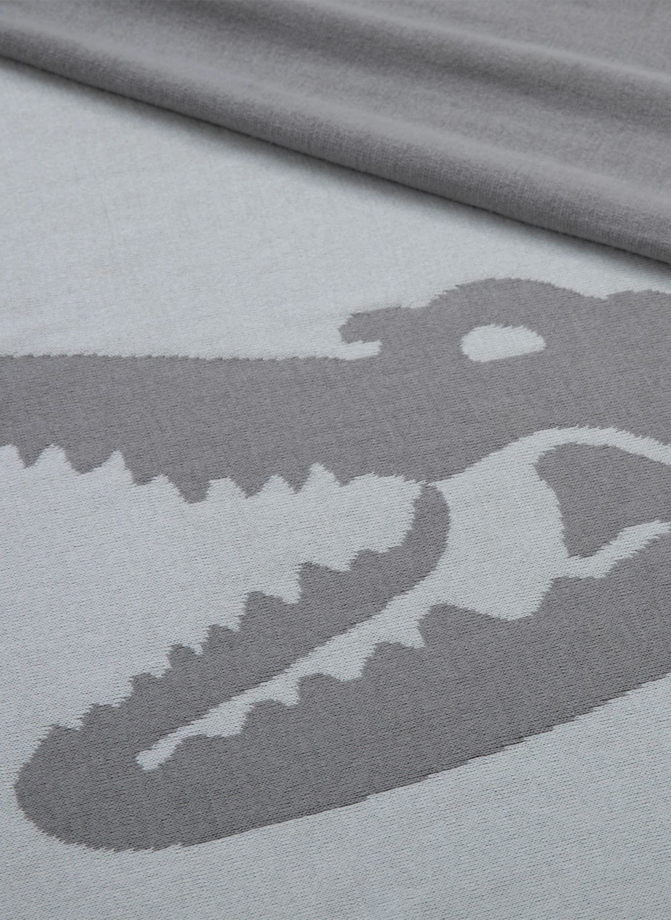 LACOSTE Plaid LREFLET: GRAU