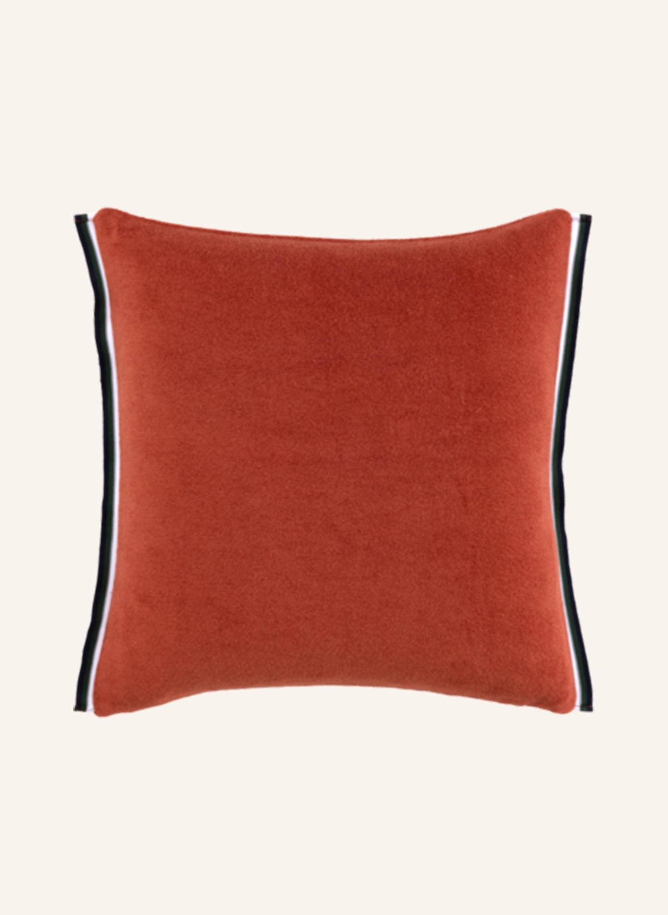 LACOSTE Dekokissenhülle LBREAK: DUNKELORANGE