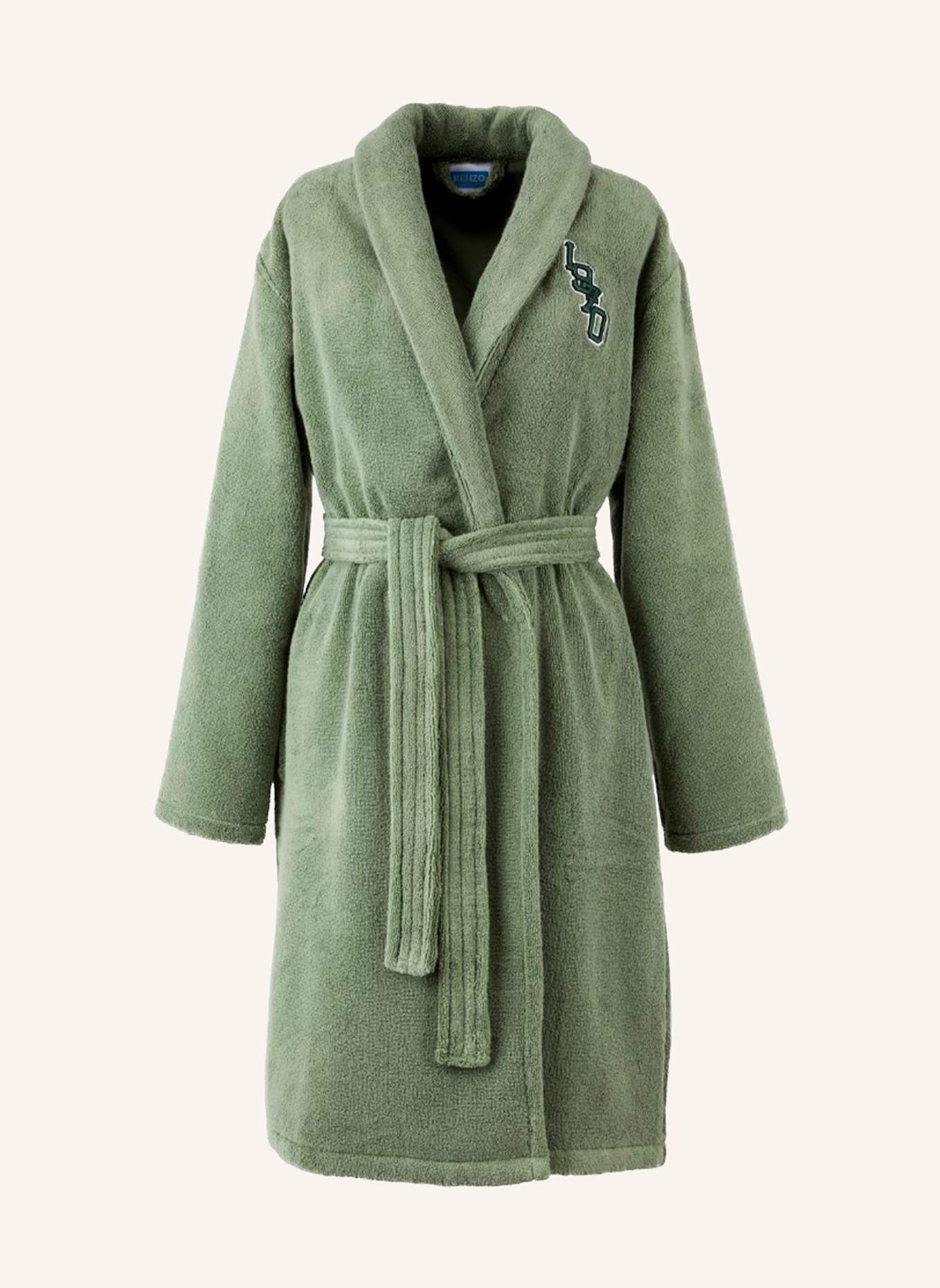 KENZO HOME Bademantel KVTIGER: HELLGRÜN