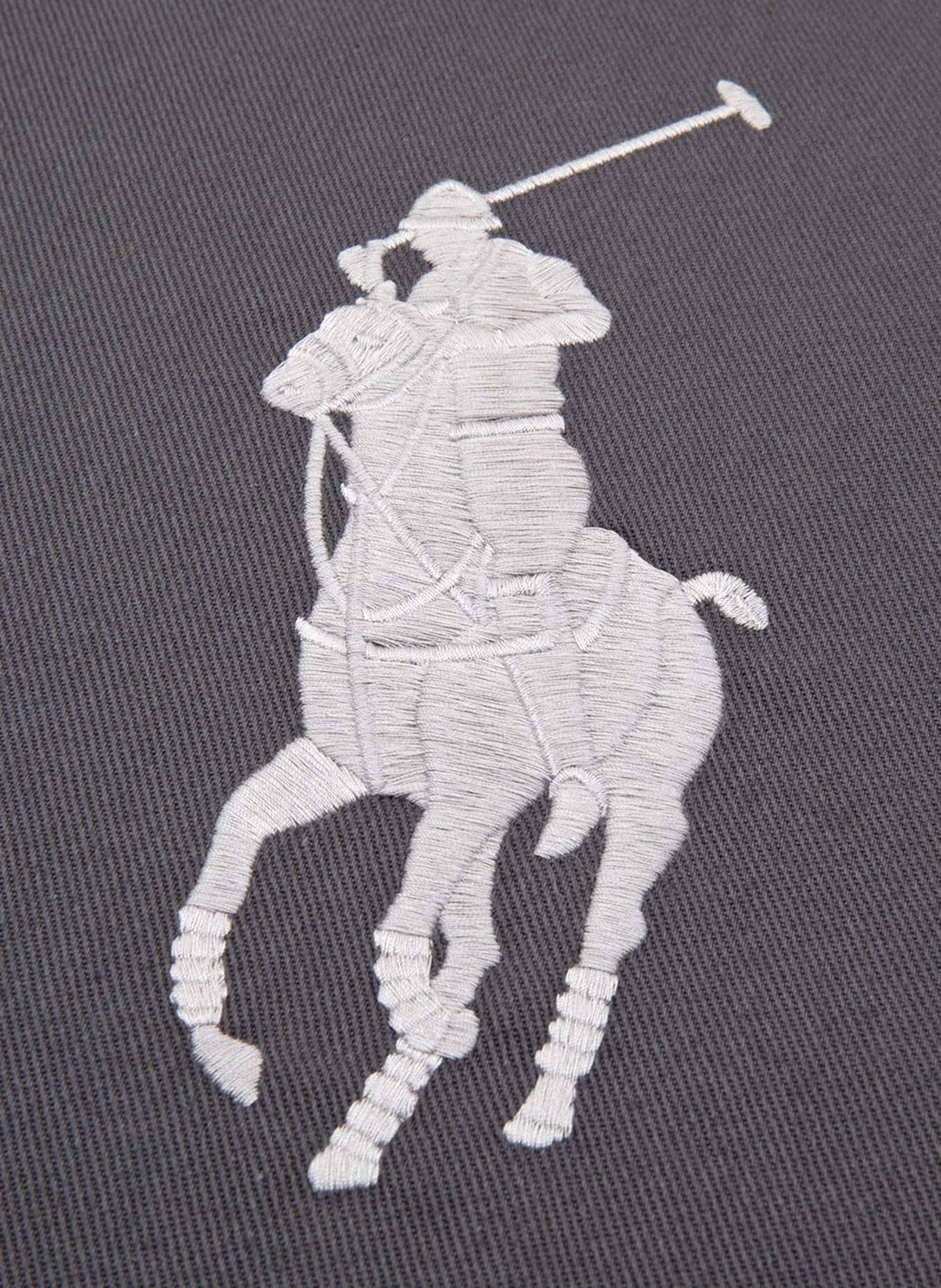 RALPH LAUREN HOME Dekokissenhülle RLPONY: DUNKELGRAU