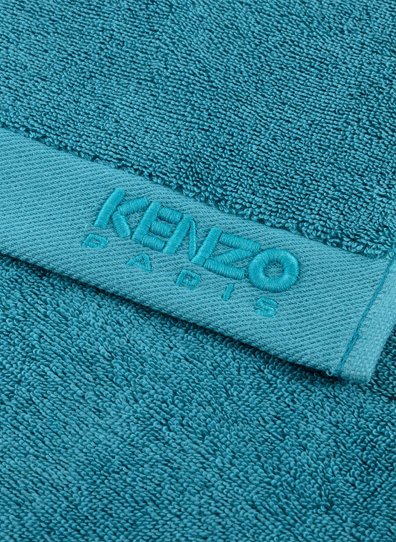 KENZO HOME Handtuch KZICONIC: PETROL