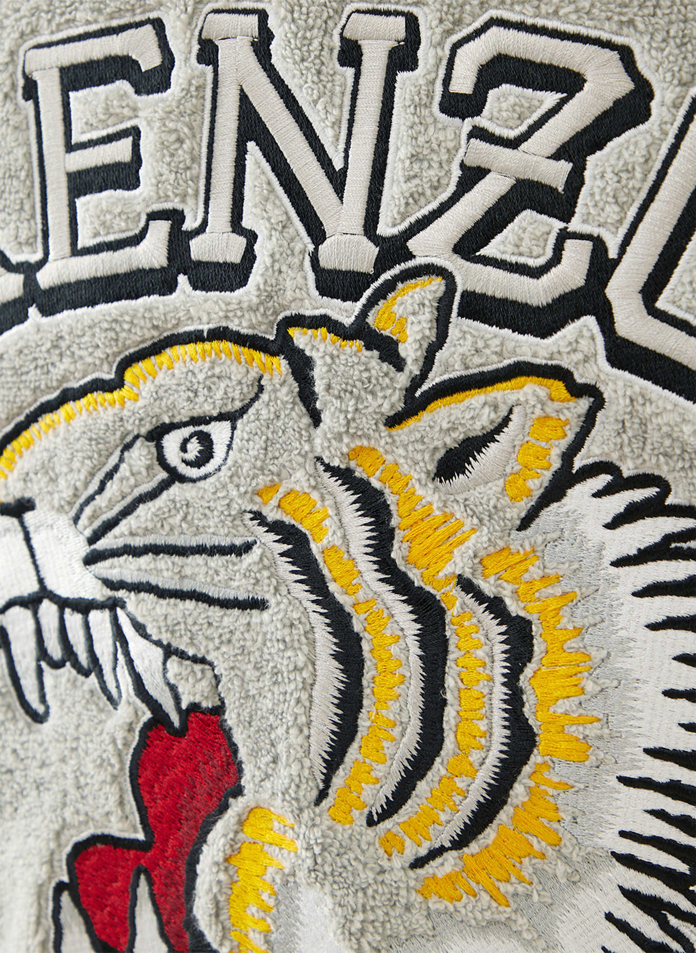 KENZO HOME Bademantel KVTIGER: GRAU