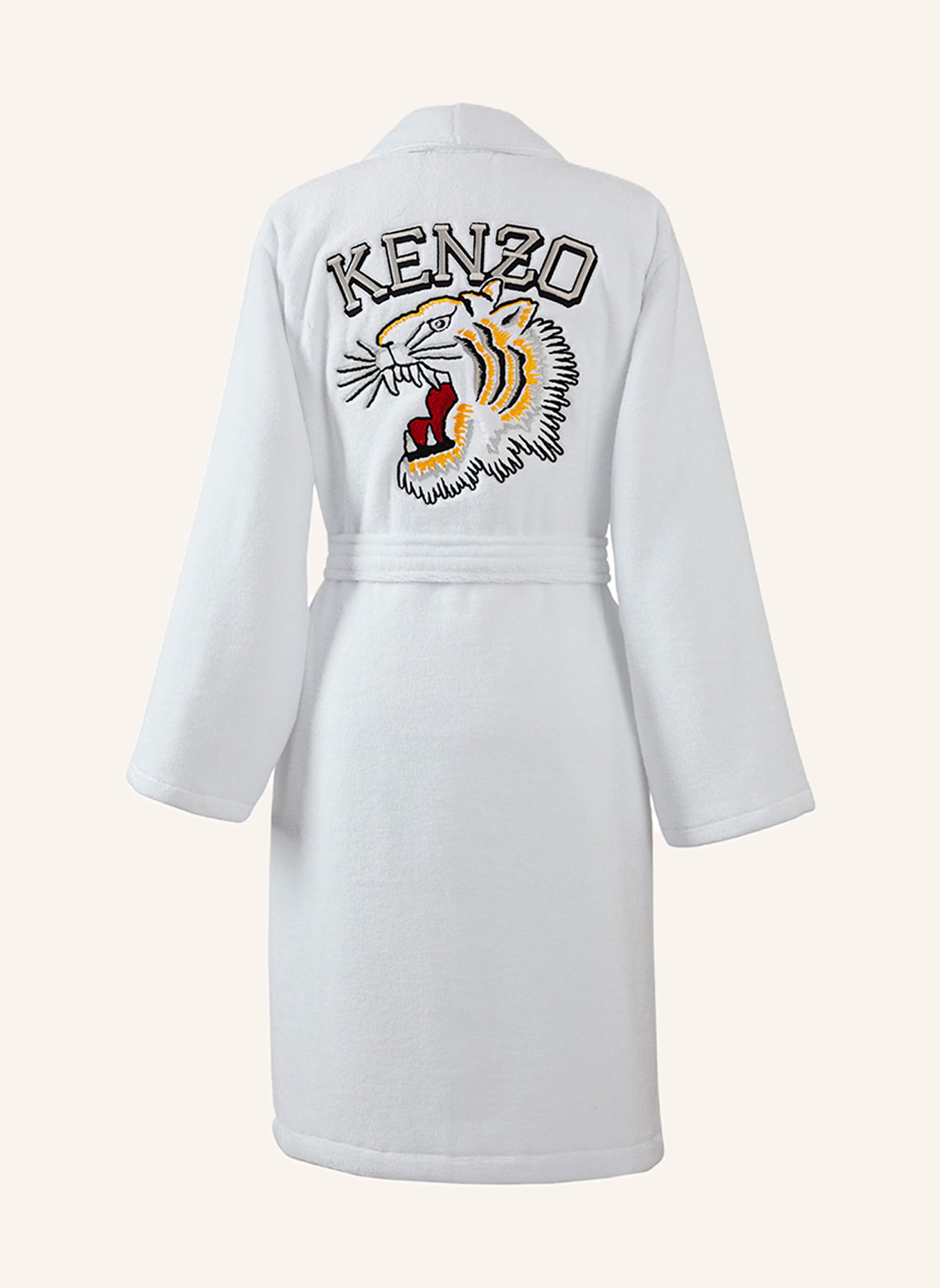 KENZO HOME Bademantel KVTIGER: WEISS