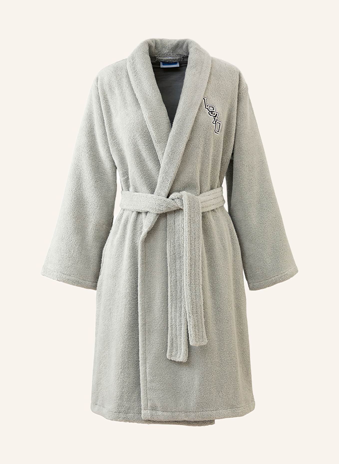 KENZO HOME Bademantel KVTIGER: GRAU