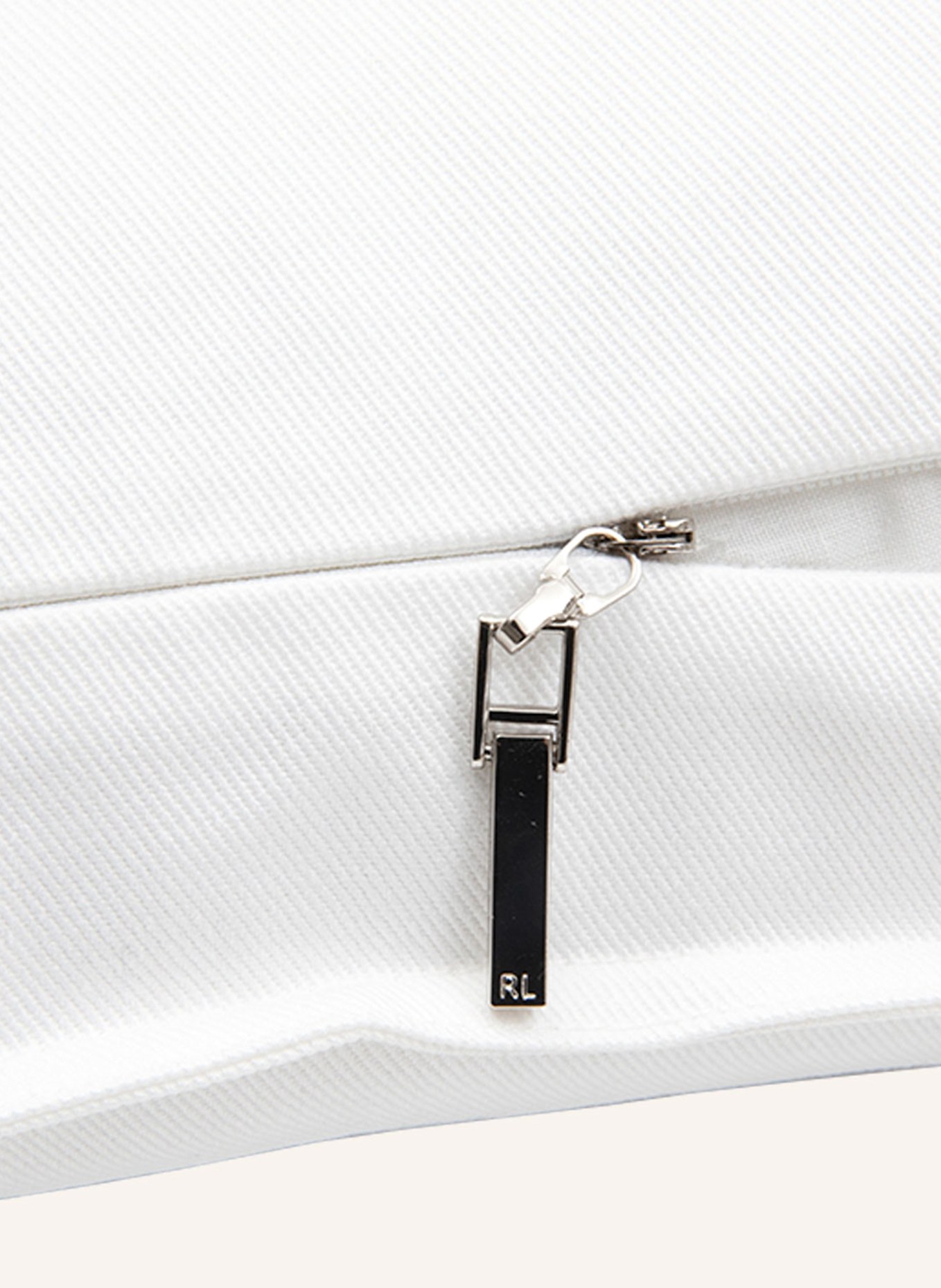 RALPH LAUREN HOME Dekokissenhülle PREPBEAR: WEISS