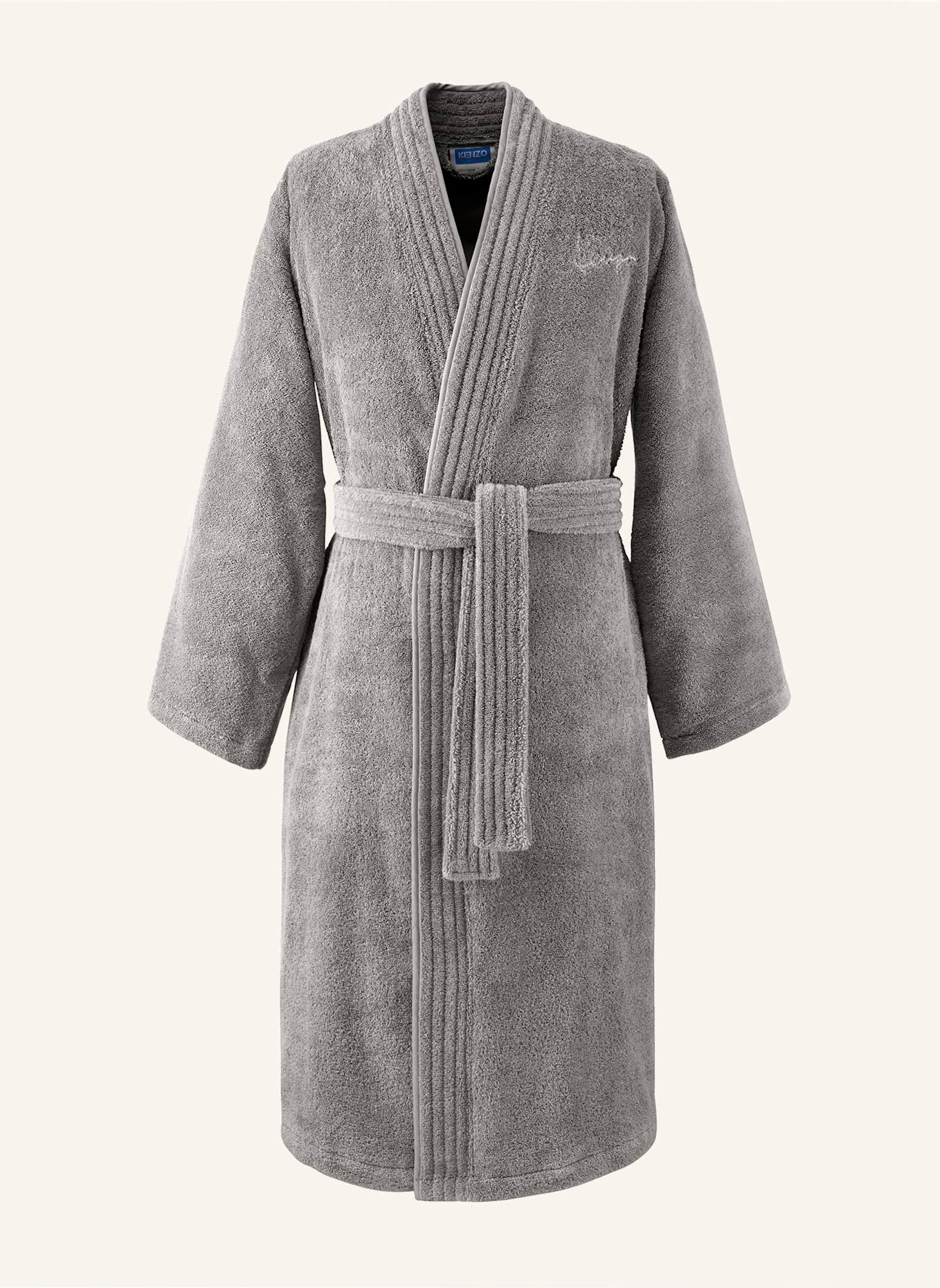 KENZO HOME Bademantel KASTRAL: GRAU