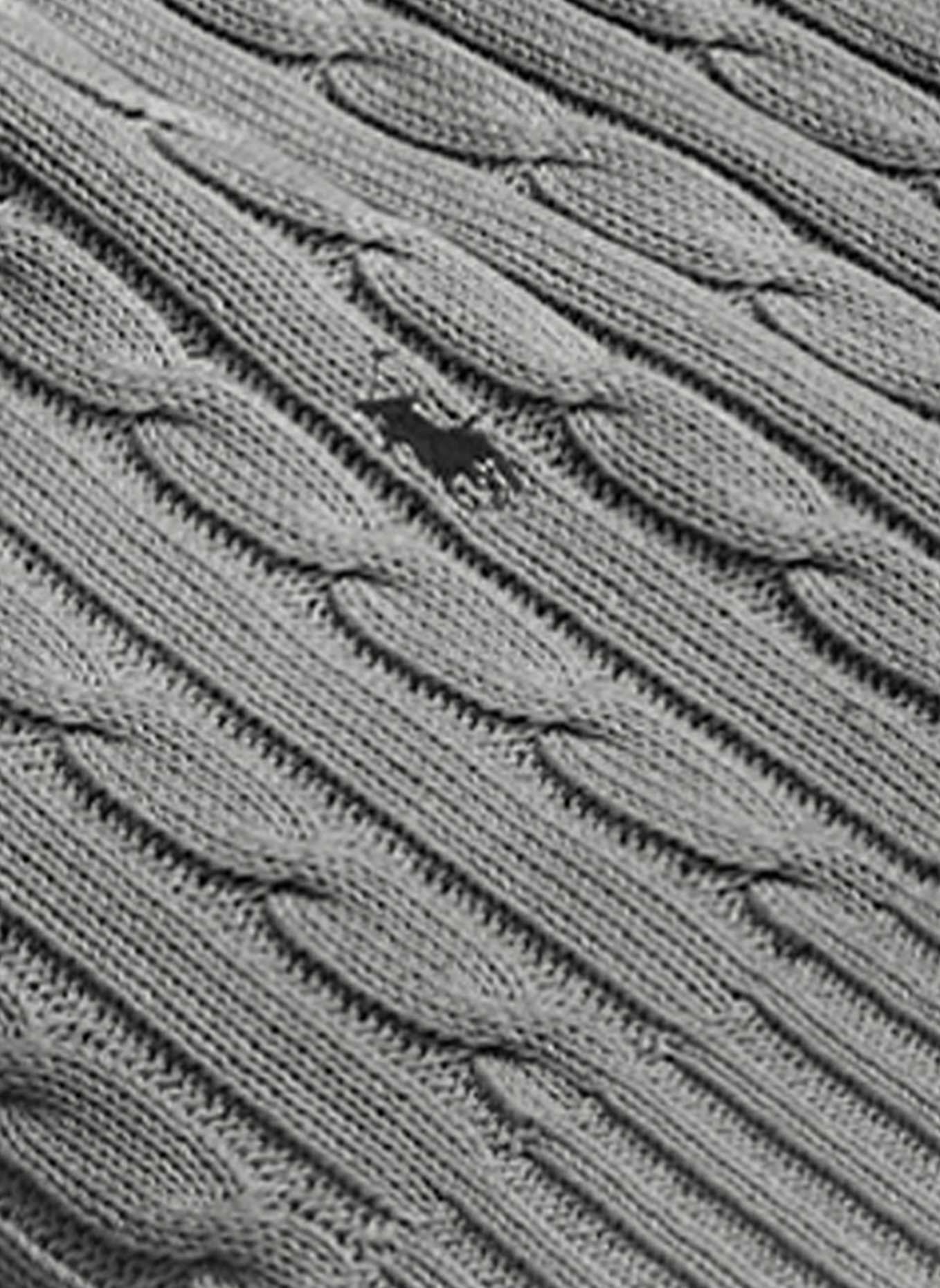 RALPH LAUREN HOME Plaid CABLE: DUNKELGRAU