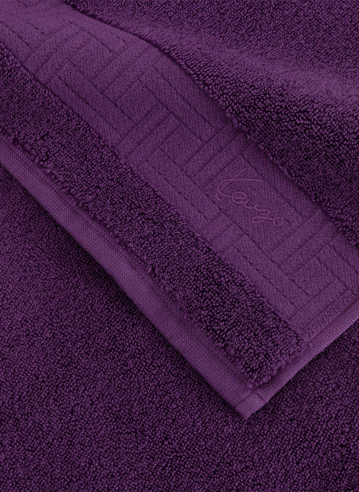 KENZO HOME Badetuch KWEAVE: LILA