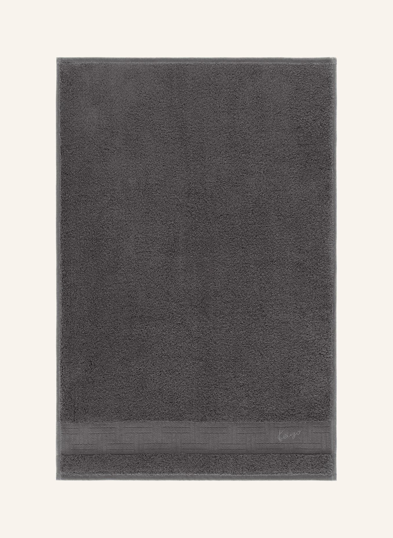 KENZO HOME Gästetuch 2er Set KWEAVE: GRAU