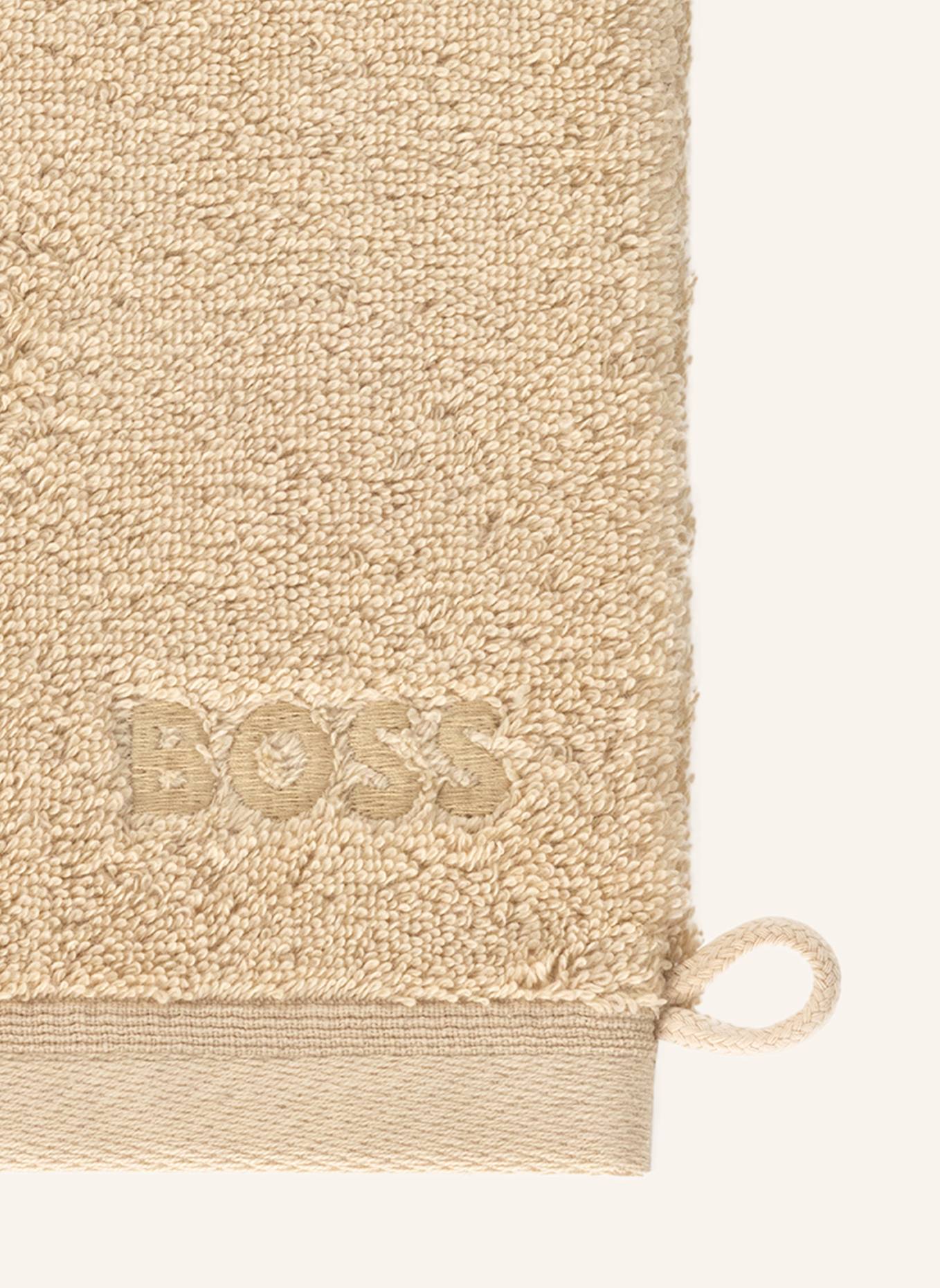 BOSS Waschhandschuh 4er Set LOFT: BEIGE