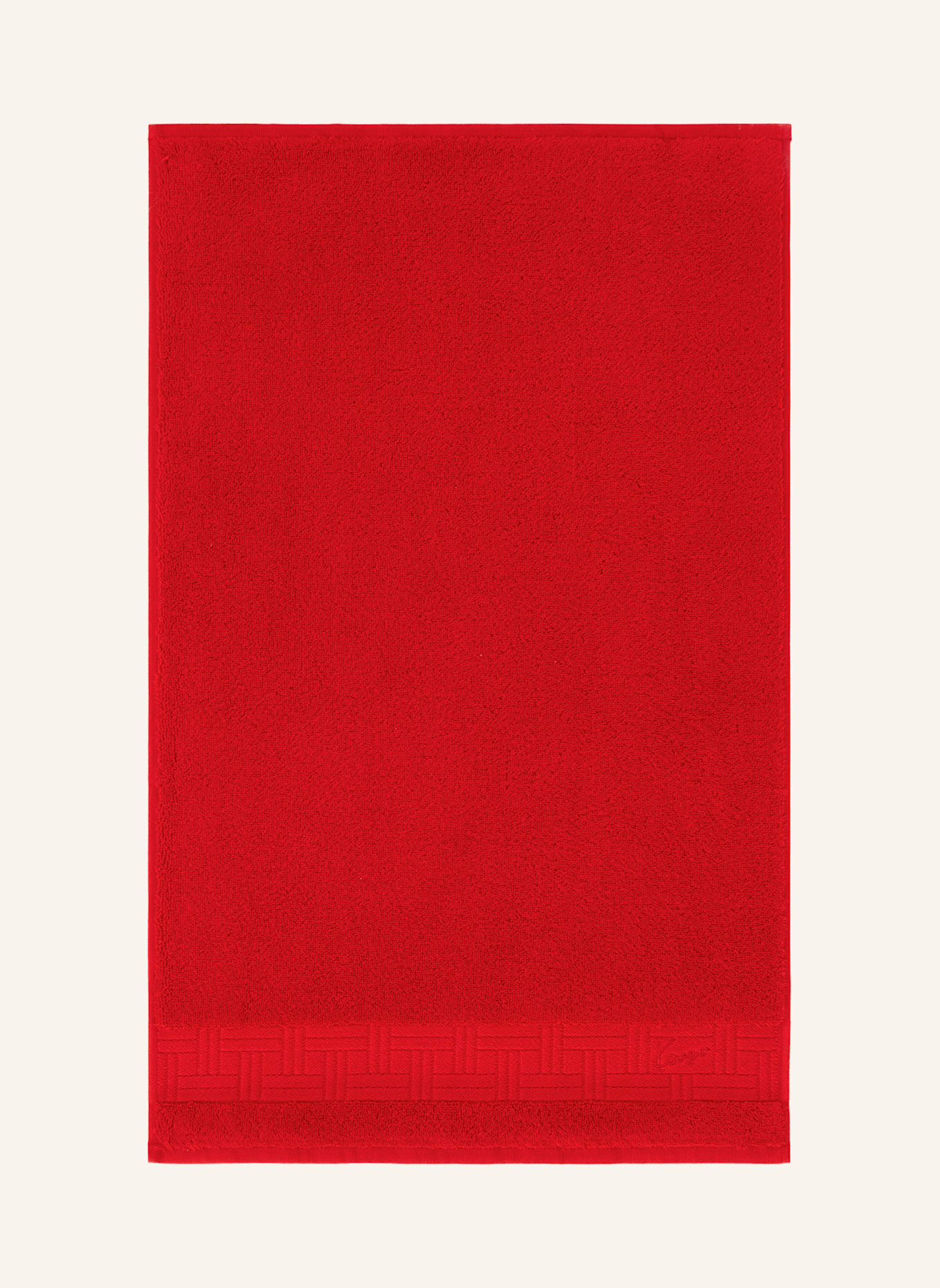 KENZO HOME Gästetuch 2er Set KWEAVE: ROT