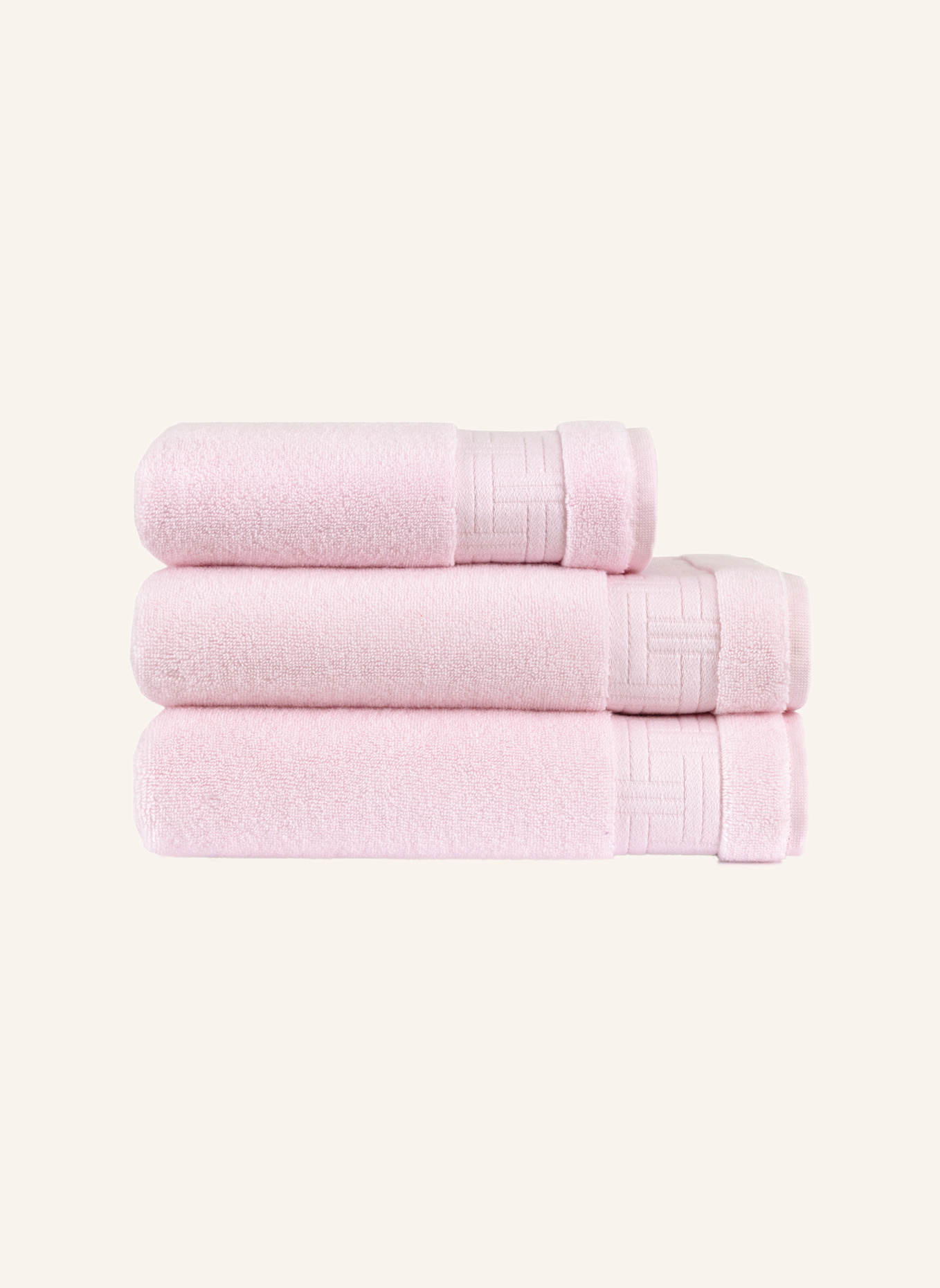 KENZO HOME Gästetuch 2er Set KWEAVE: ROSÉ
