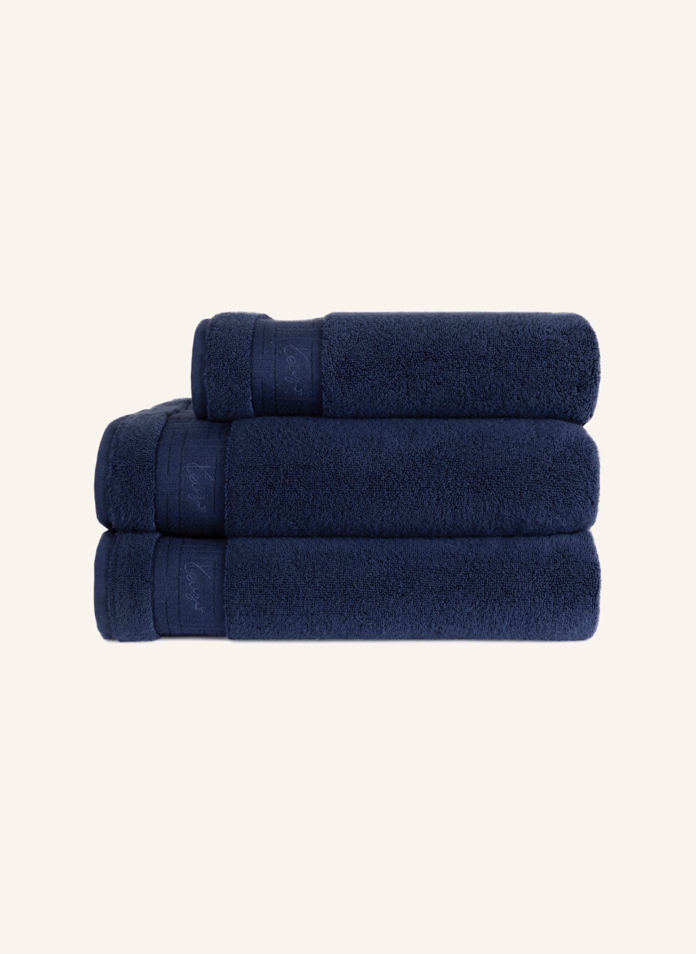 KENZO HOME Handtuch KWEAVE: DUNKELBLAU
