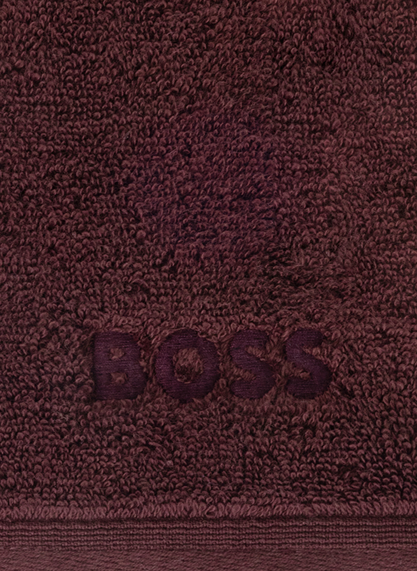 BOSS Waschhandschuh 4er Set LOFT: BRAUN