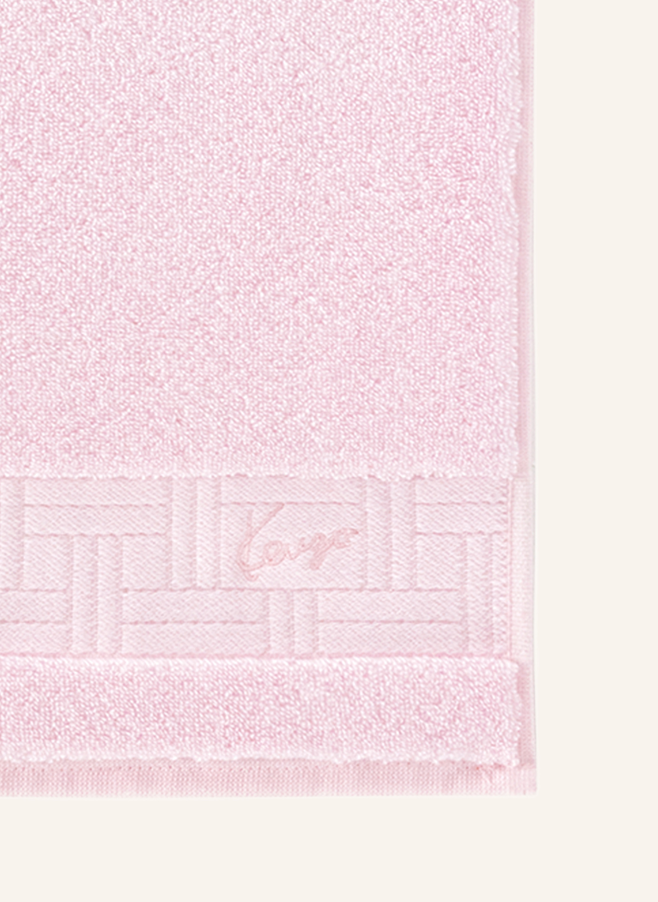 KENZO HOME Badetuch KWEAVE: ROSÉ