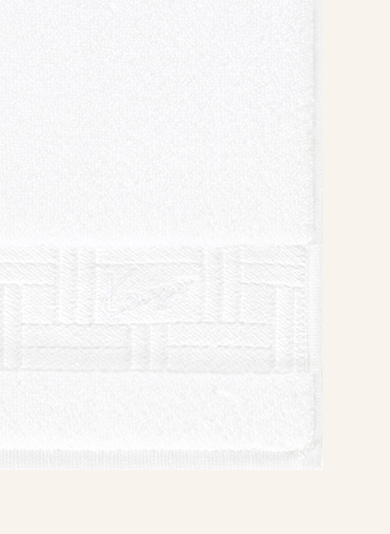 KENZO HOME Gästetuch 2er Set KWEAVE: WEISS