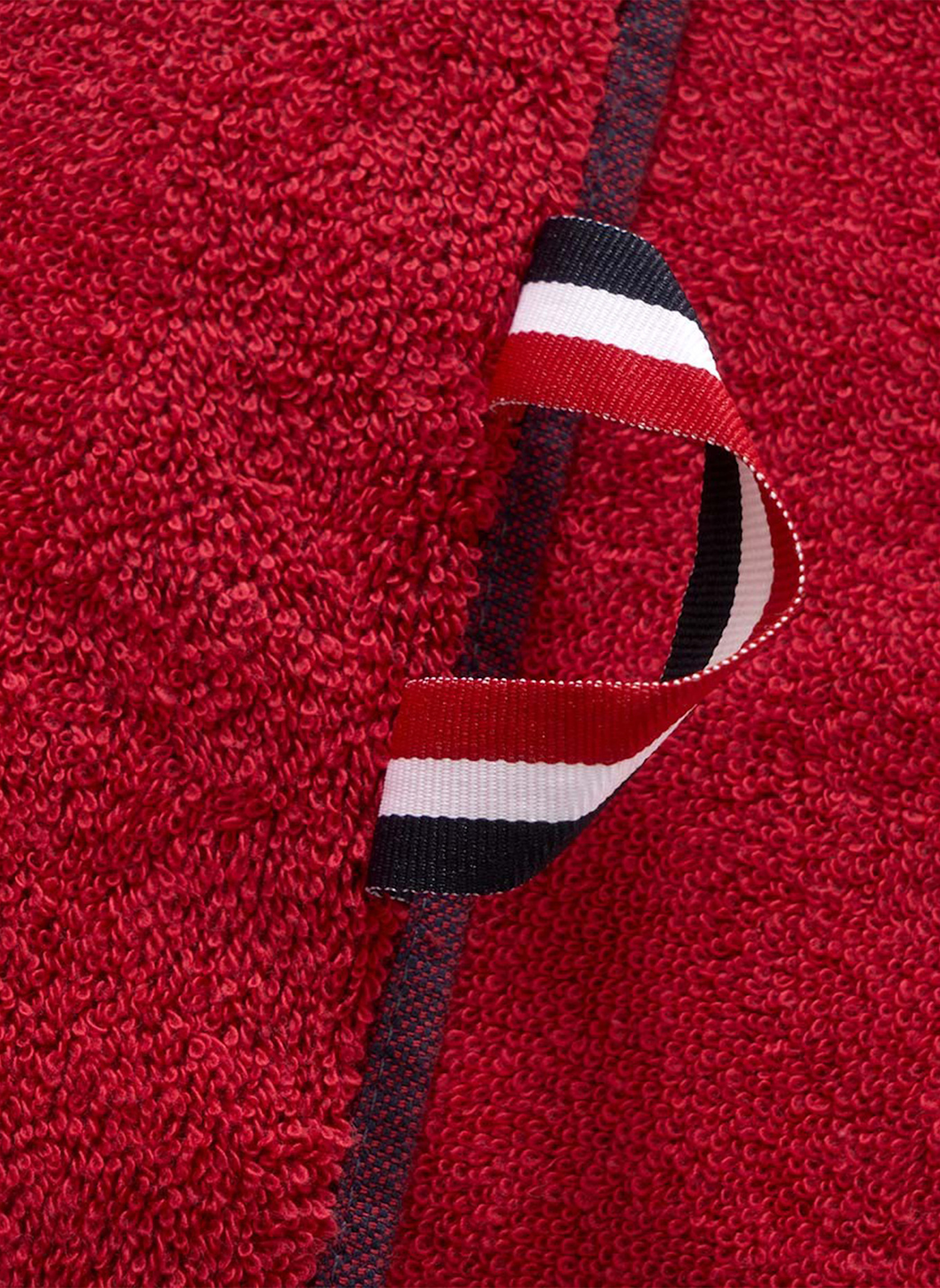 LACOSTE Handtuch LCASUAL: ROT