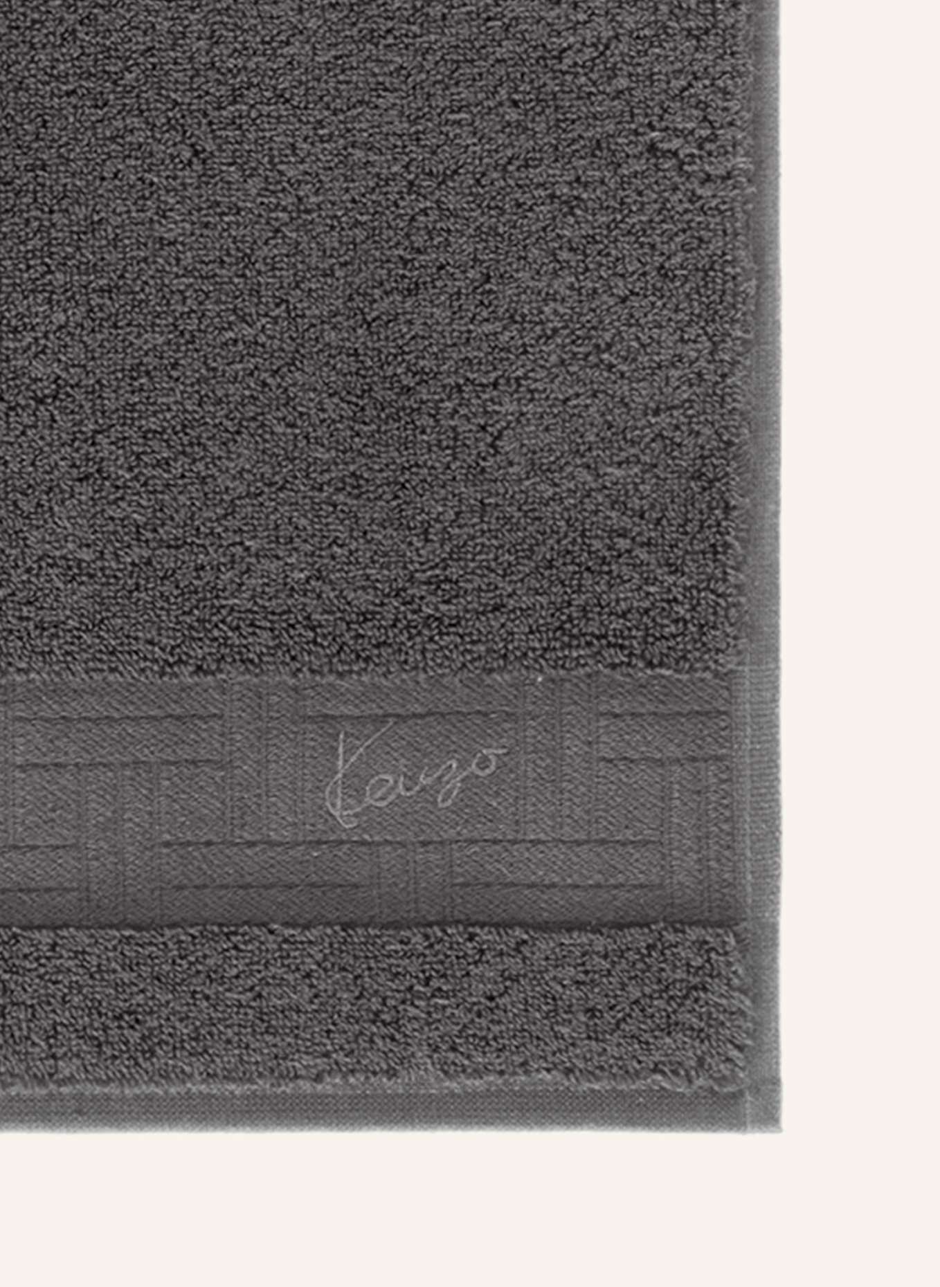 KENZO HOME Badetuch KWEAVE: GRAU