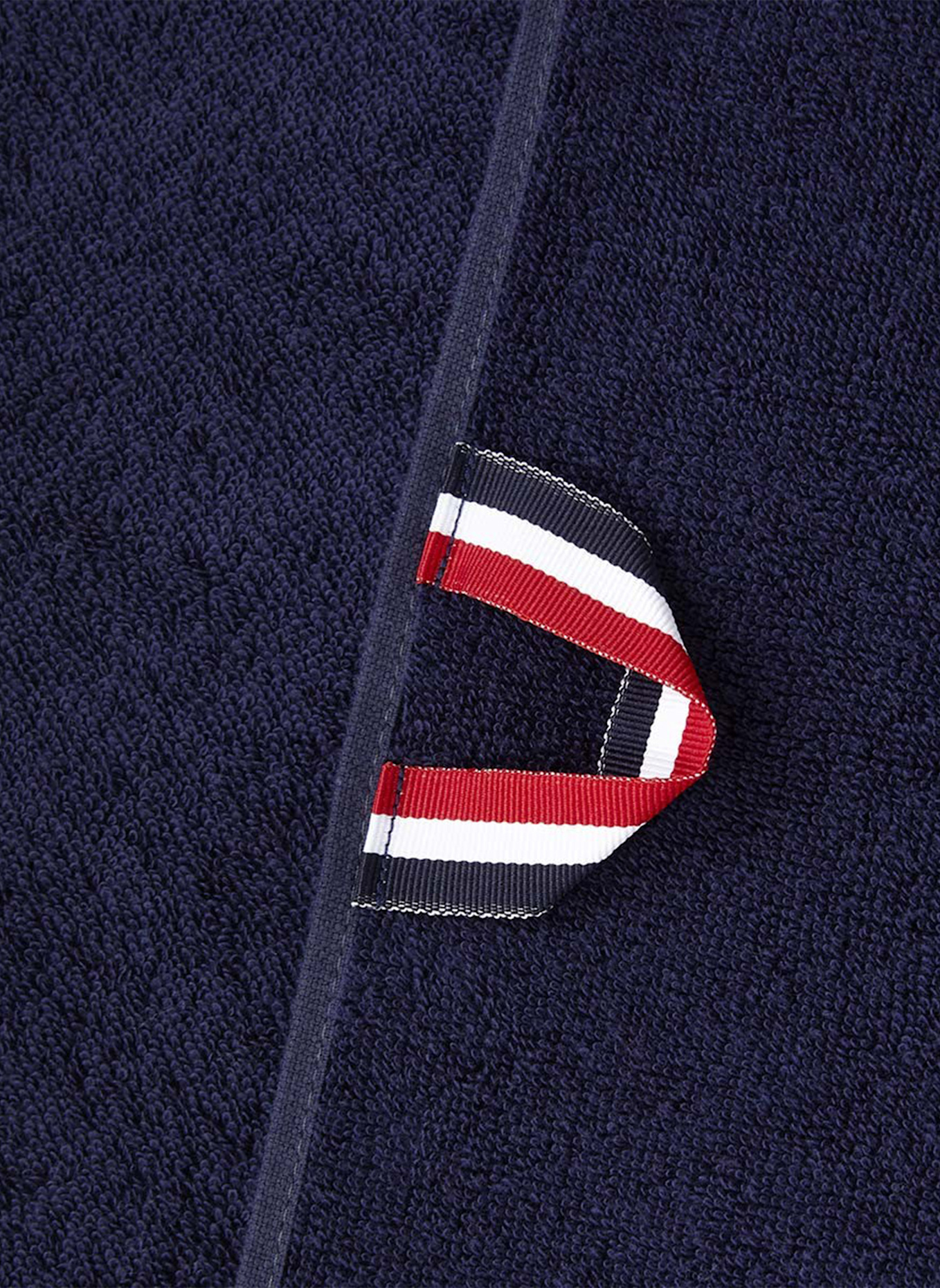 LACOSTE Handtuch LCASUAL: DUNKELBLAU