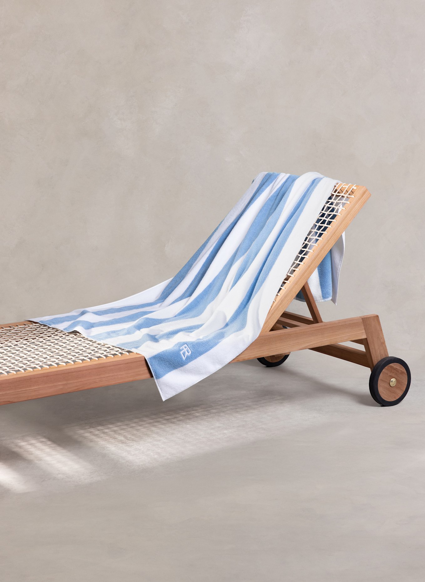 RALPH LAUREN HOME Strandtuch HENLEY: DUNKELBLAU