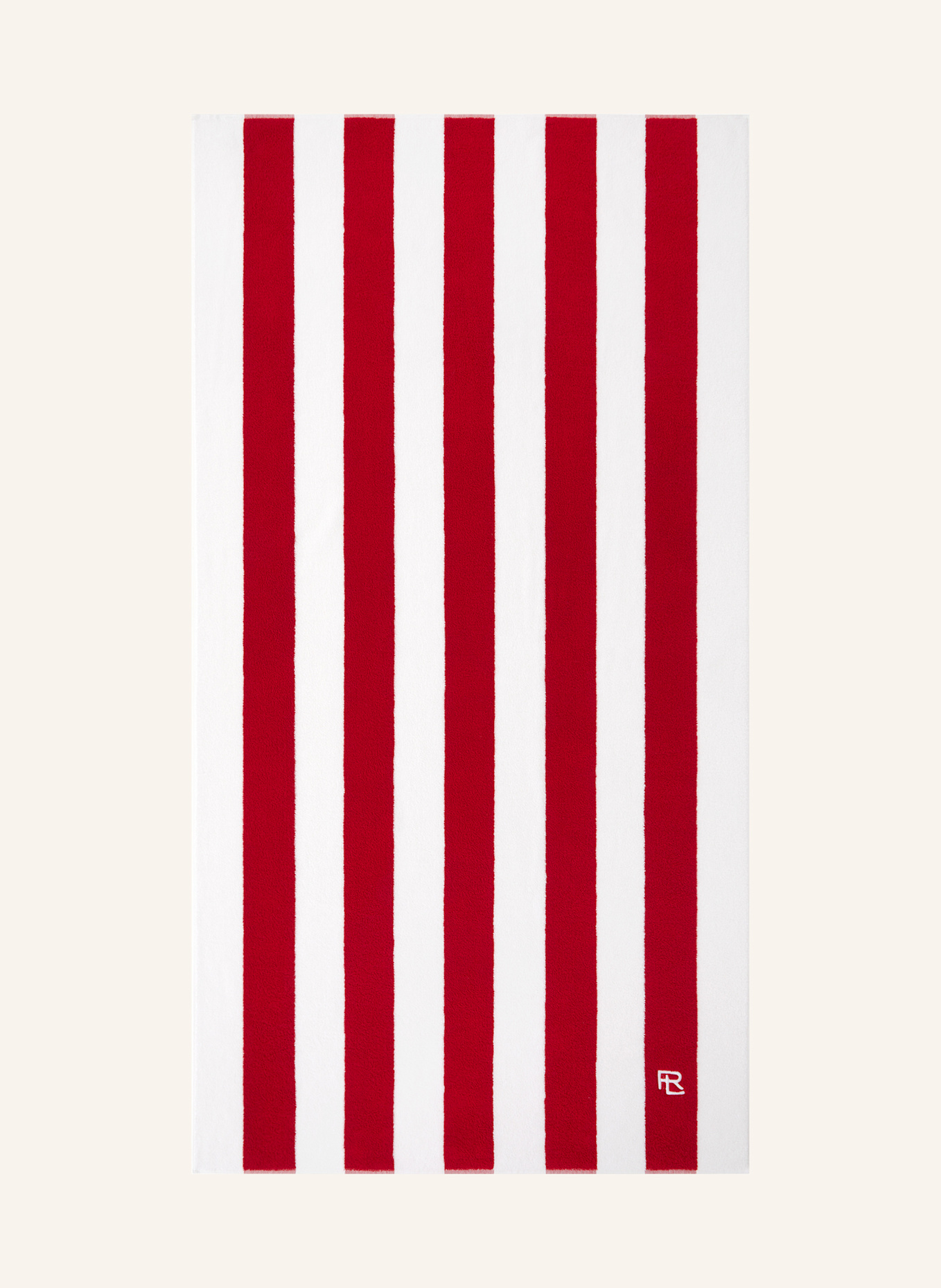 RALPH LAUREN HOME Strandtuch HENLEY: ROT