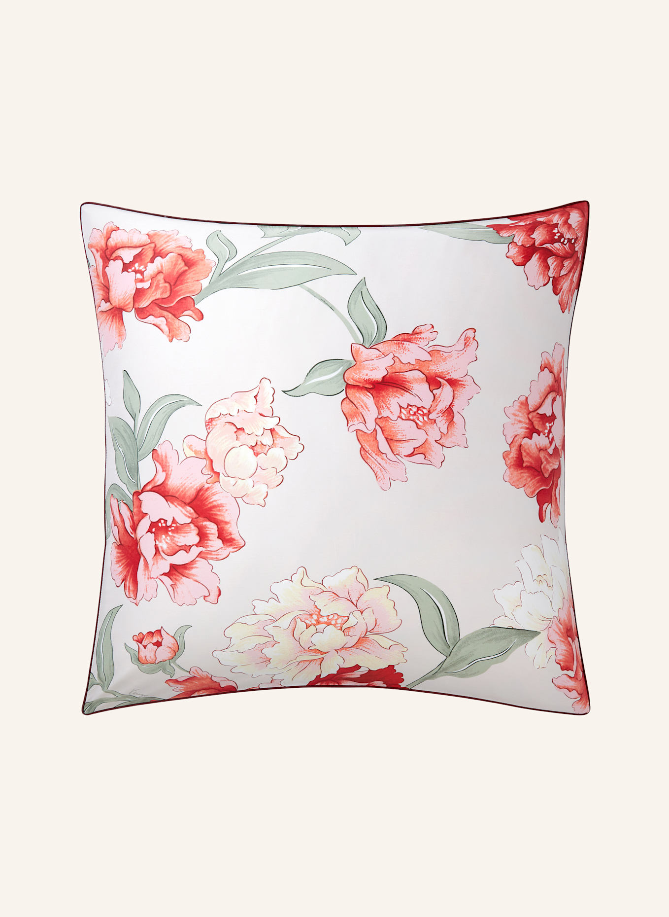 KENZO HOME Bettwäsche Set KPEONY: WEISS