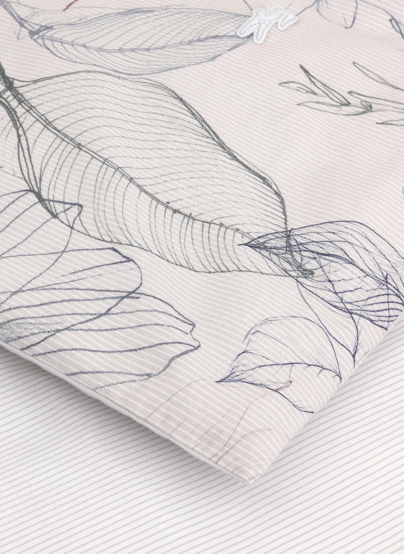 LACOSTE Bettwäsche Set LSKETCH: WEISS