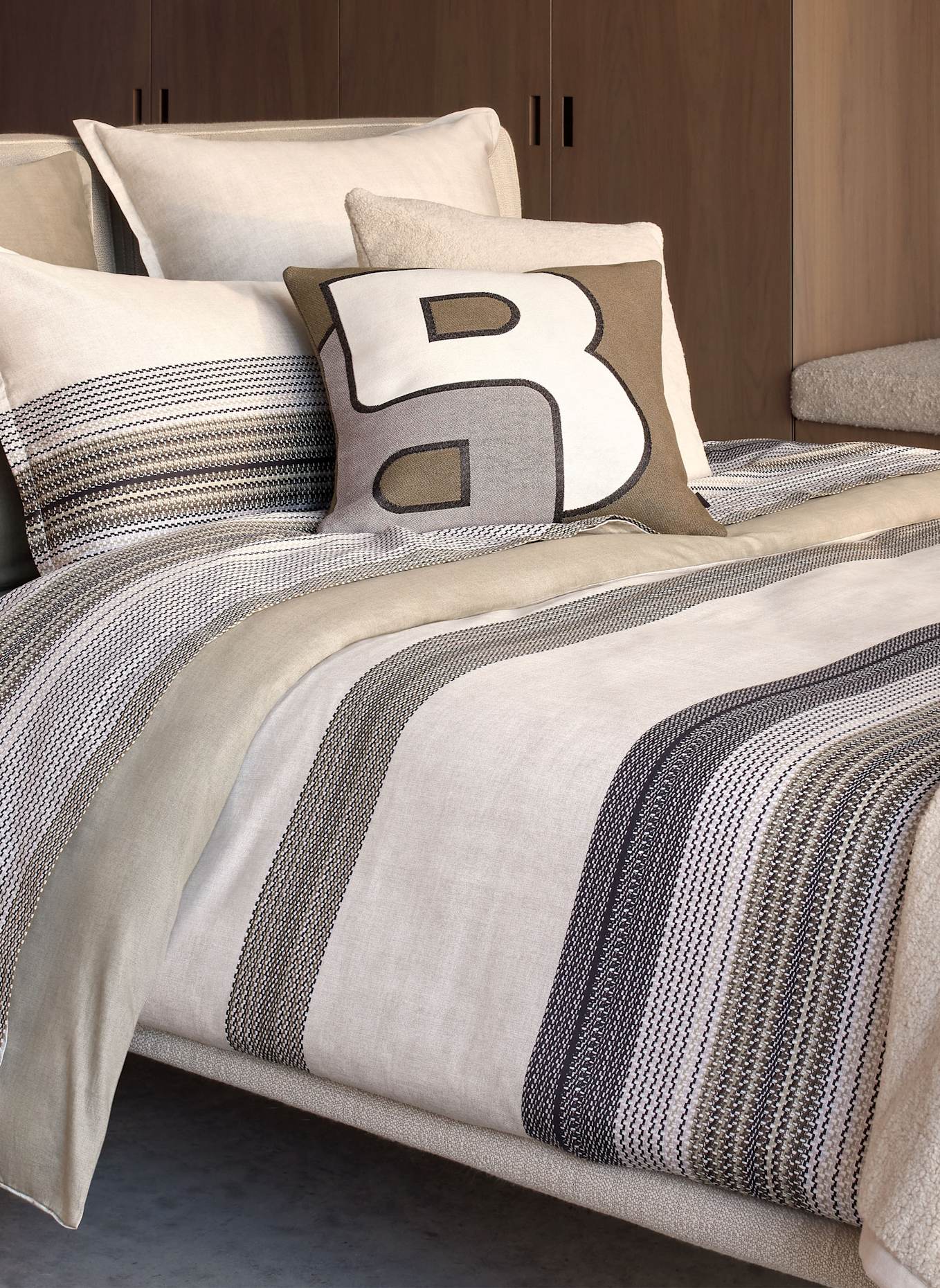 BOSS Bettwäsche Set MODERNIST: BEIGE
