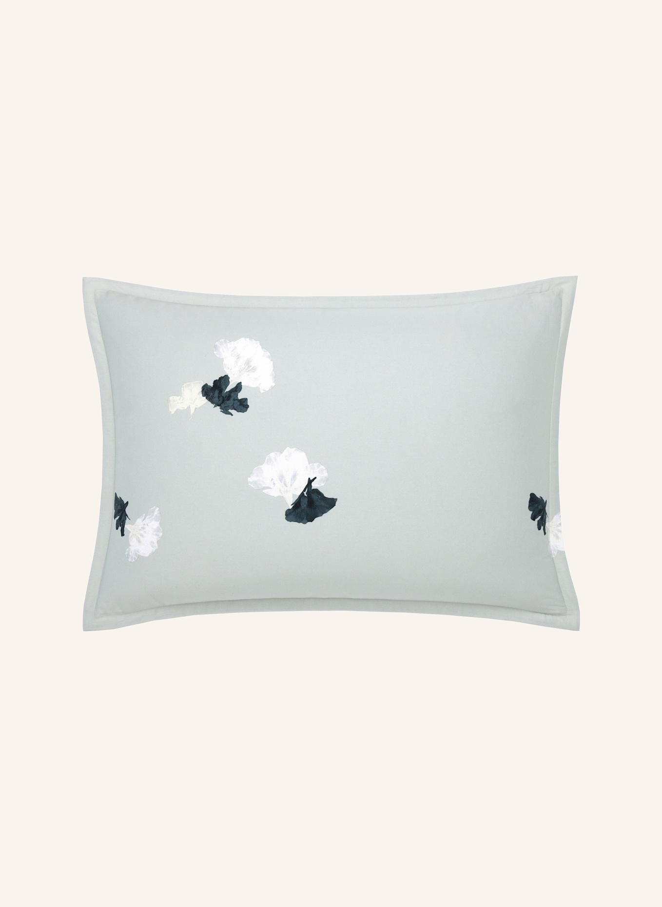 BOSS Bettwäsche Set MOONFLOWERS: BLAU