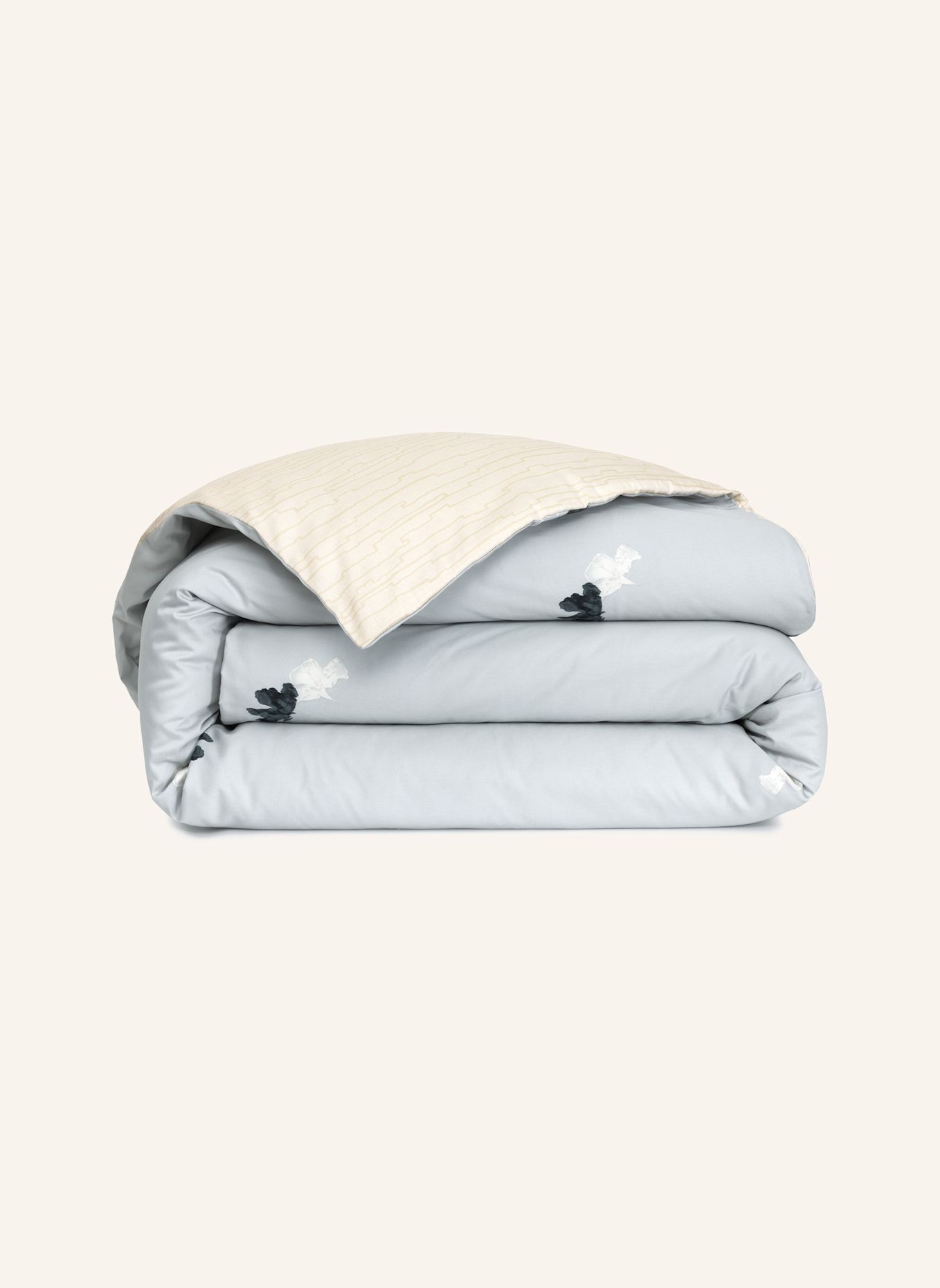 BOSS Dekbedovertrekken & hoeslakens MOONFLOWERS: BLAUW