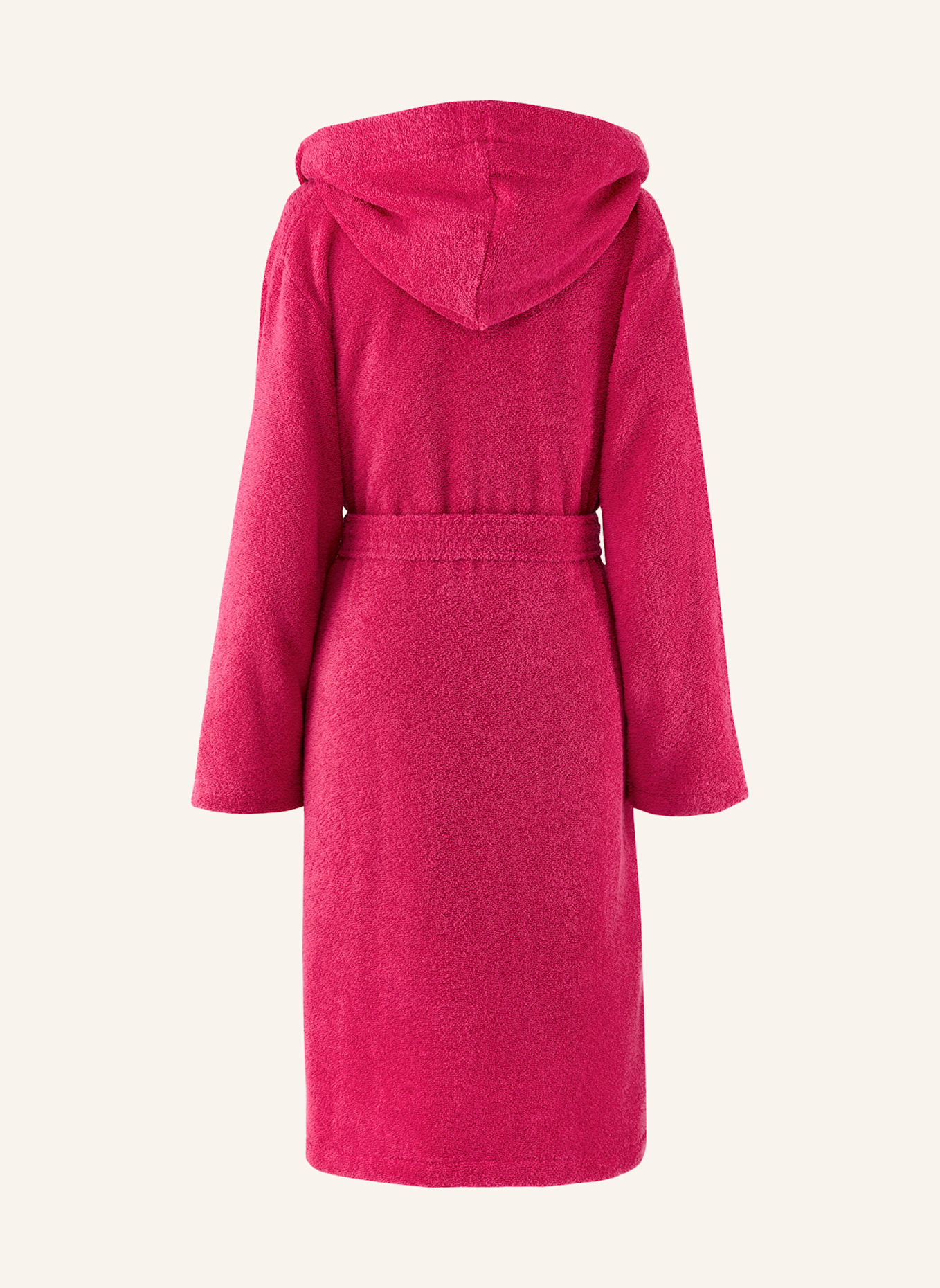 LACOSTE Bademantel LOPEN: ROT