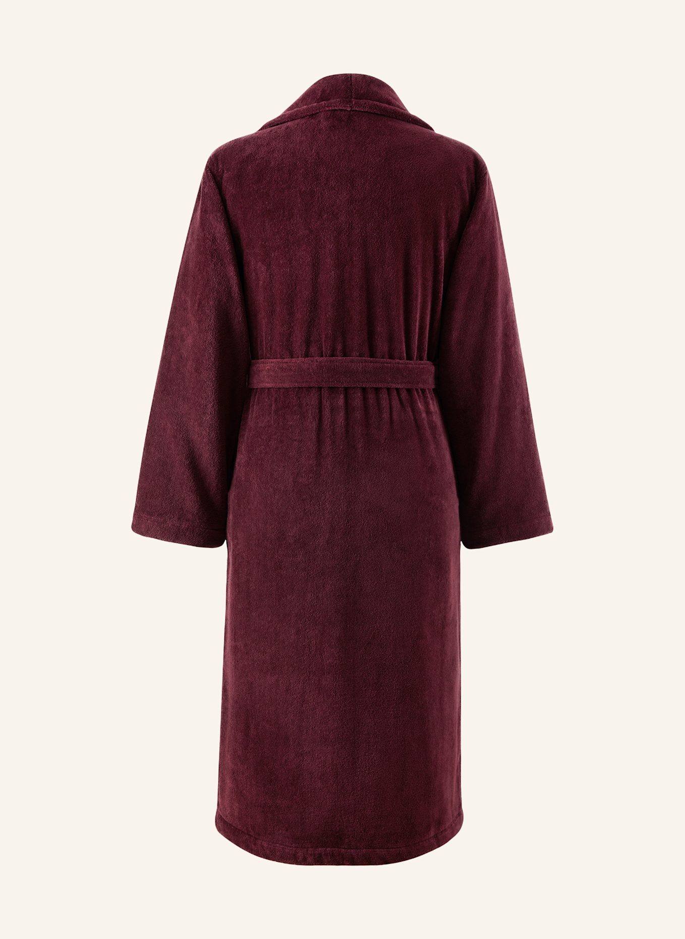 LACOSTE Bademantel LRENE: ROT