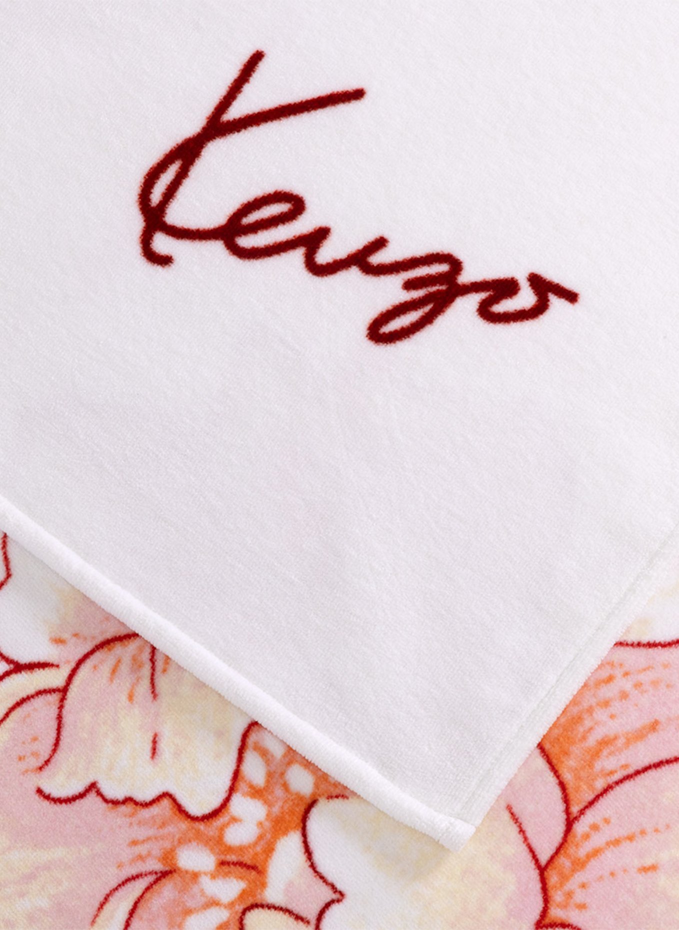 KENZO HOME Strandtuch KPEONY: WEISS
