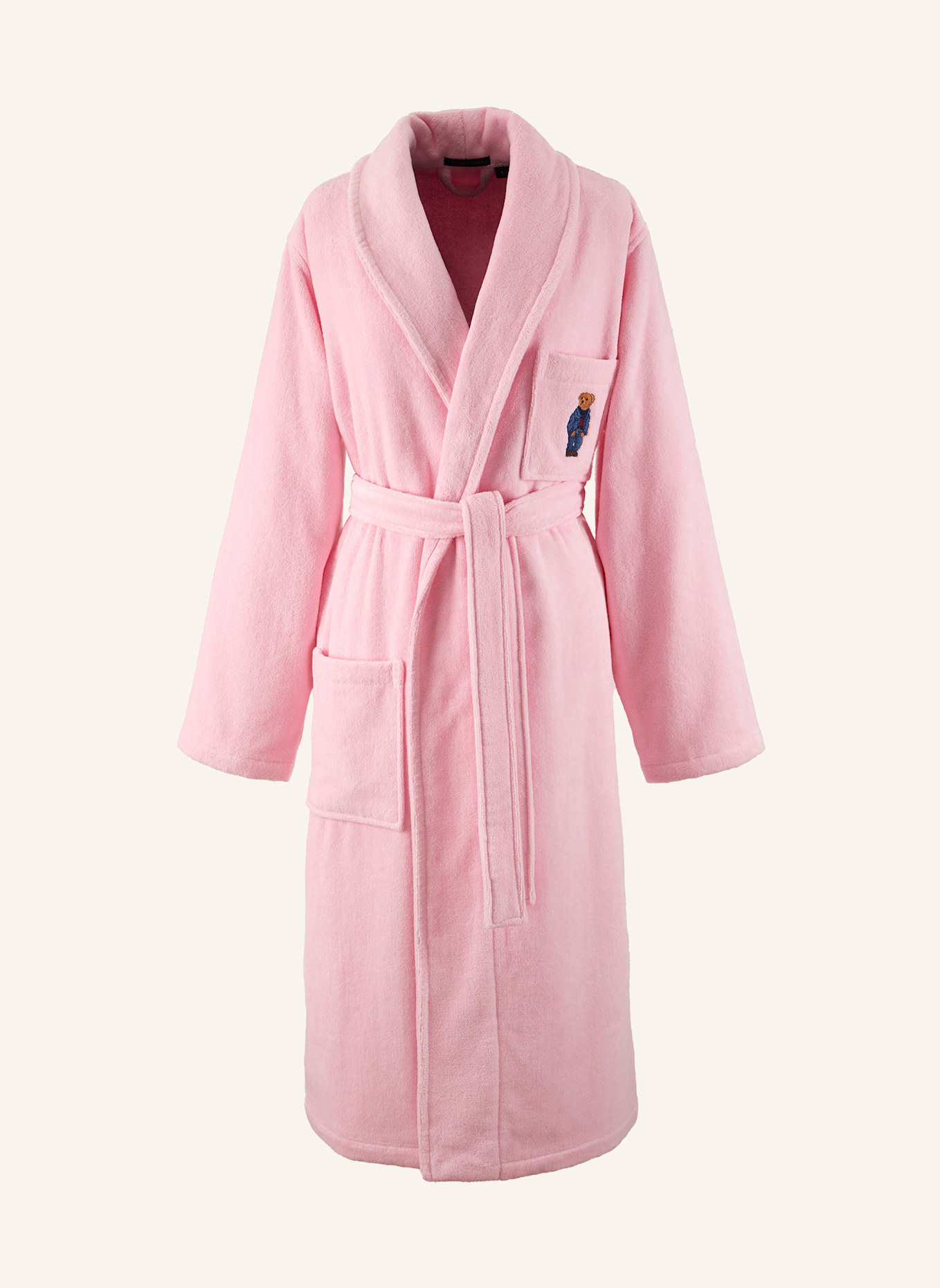 RALPH LAUREN HOME Bademantel DENIMBEAR: PINK
