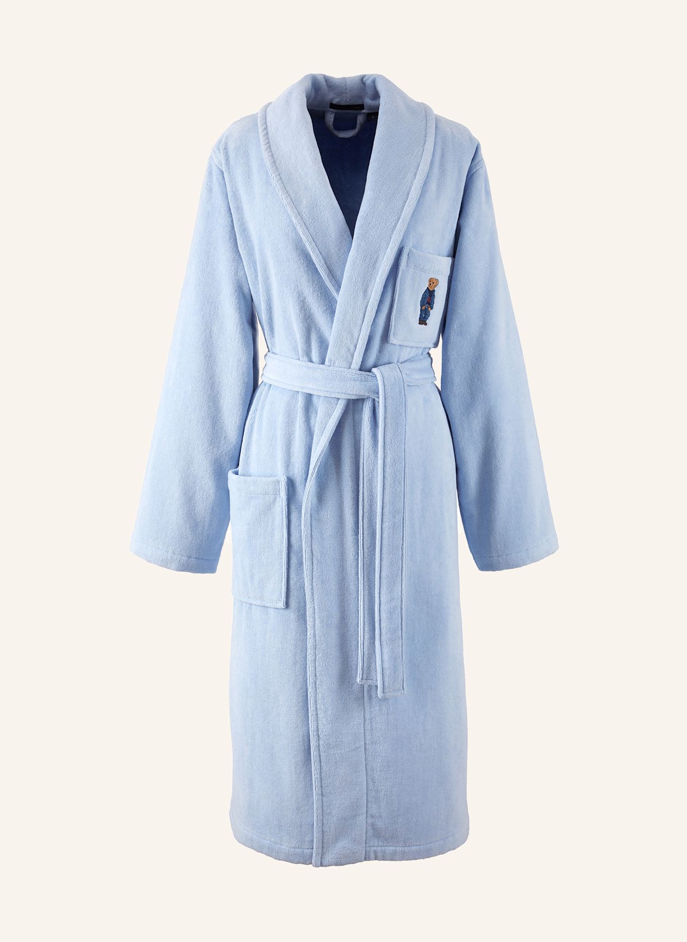 RALPH LAUREN HOME Bademantel DENIMBEAR: BLAU