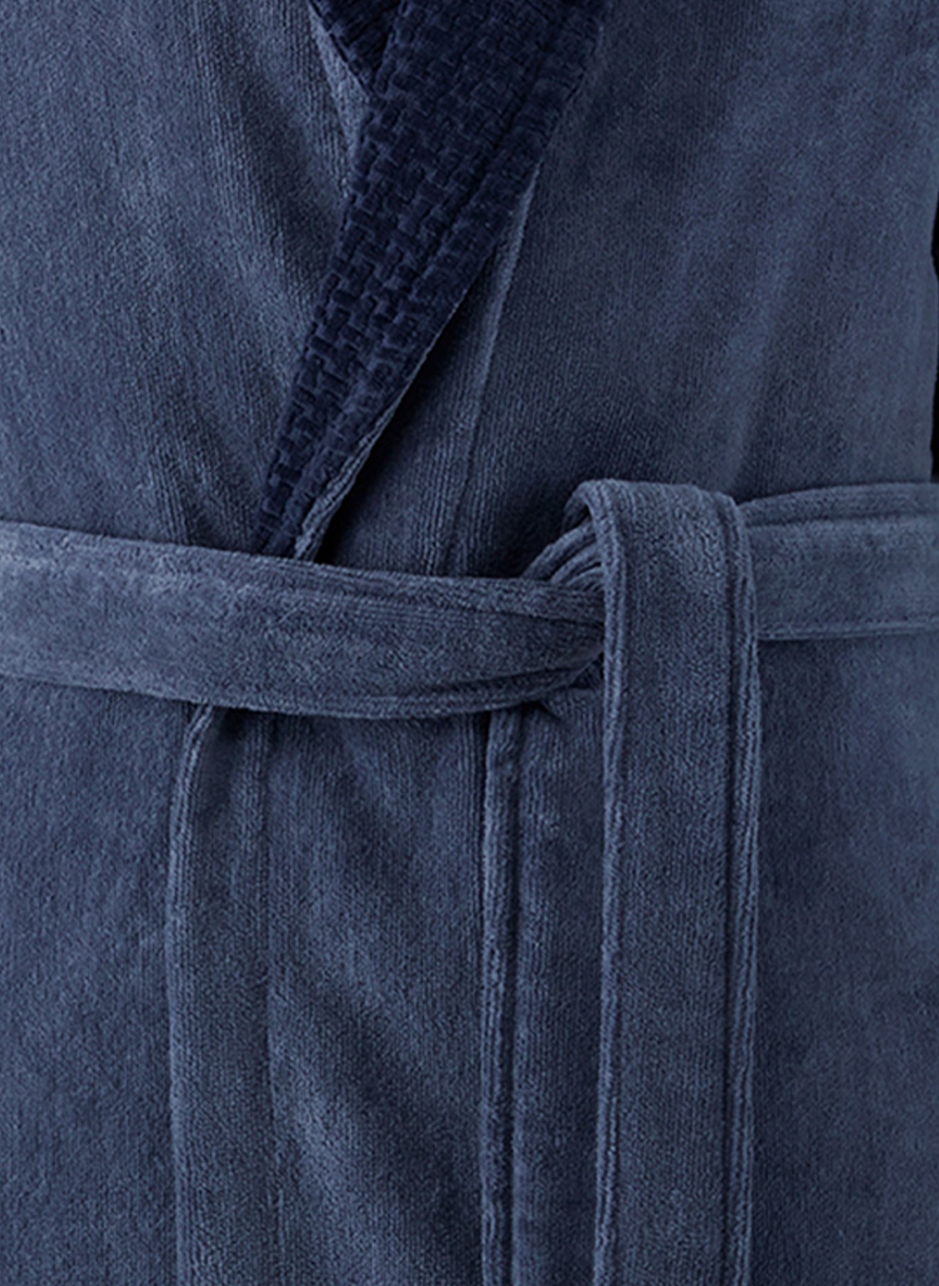 BOSS Bademantel DOUBLEB: GRAU