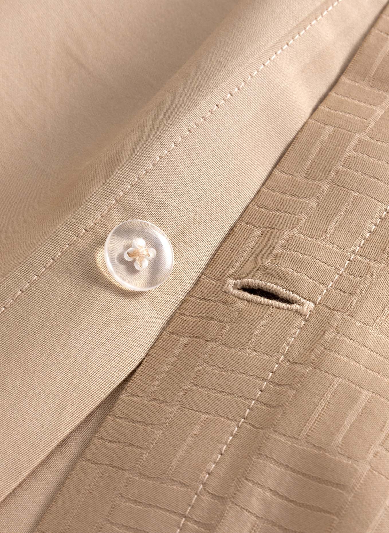 BOSS Bettwäsche Set LATTICE: BEIGE